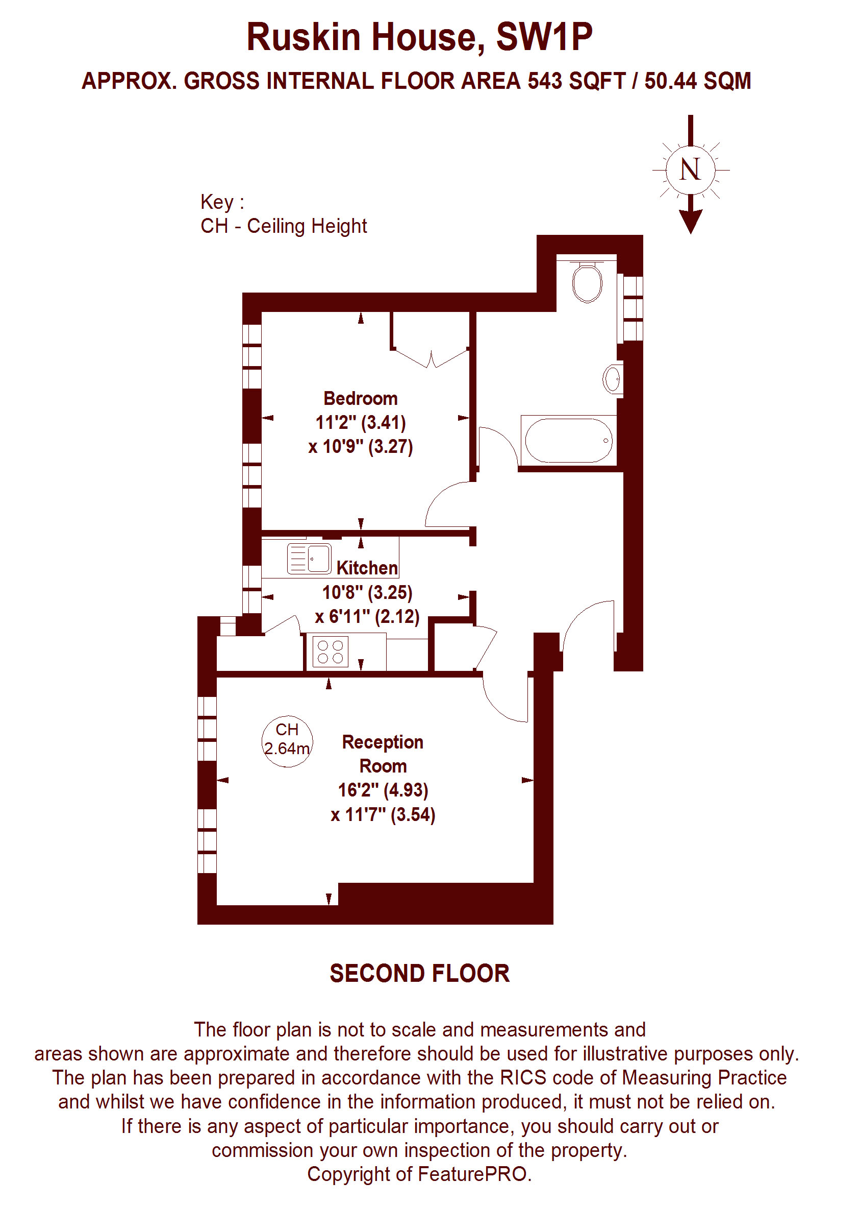 1 Bedrooms Flat for sale in Erasmus Street, Westminster, London SW1P