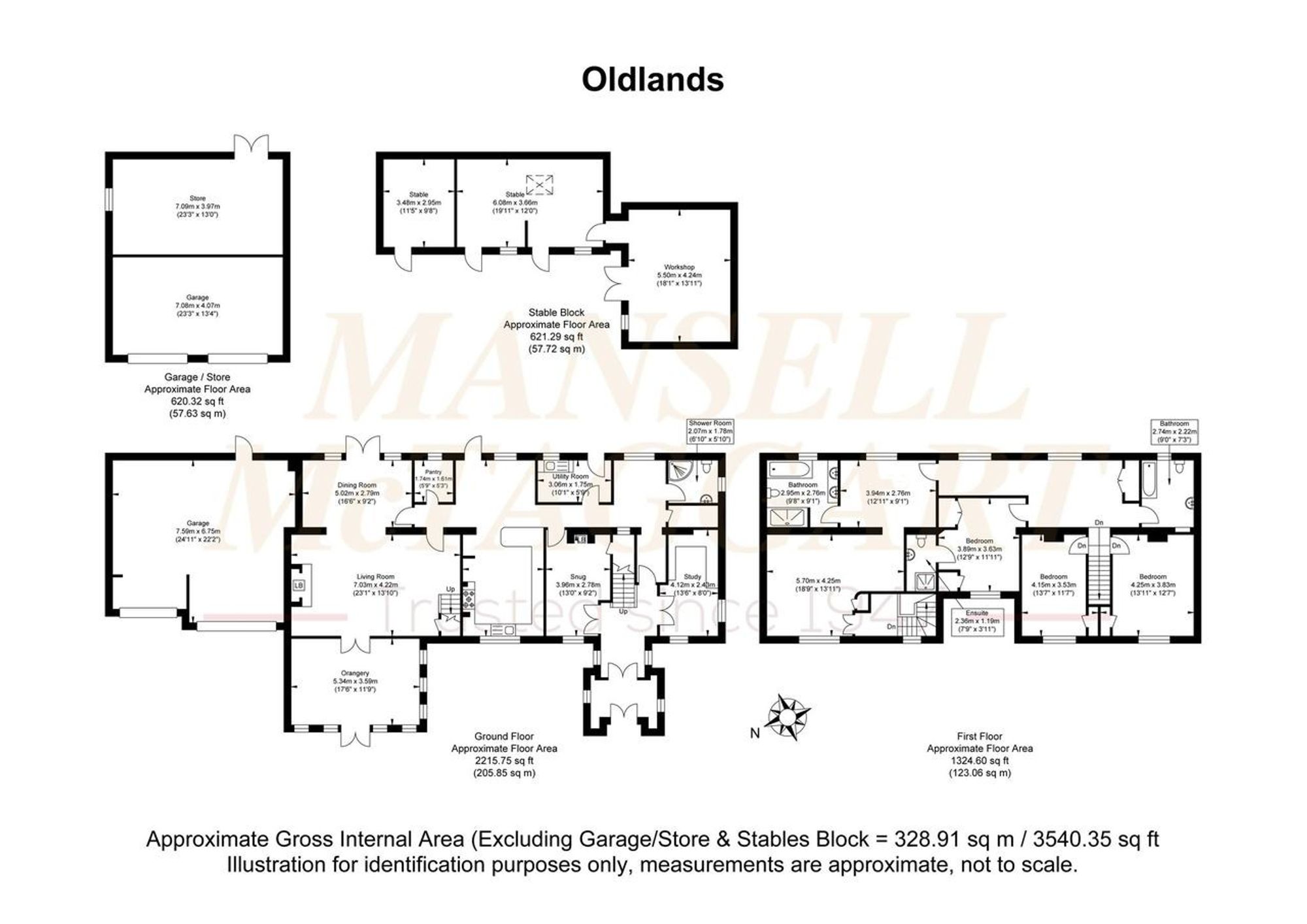 Garden Cottage Oldlands, Uckfield floorplan