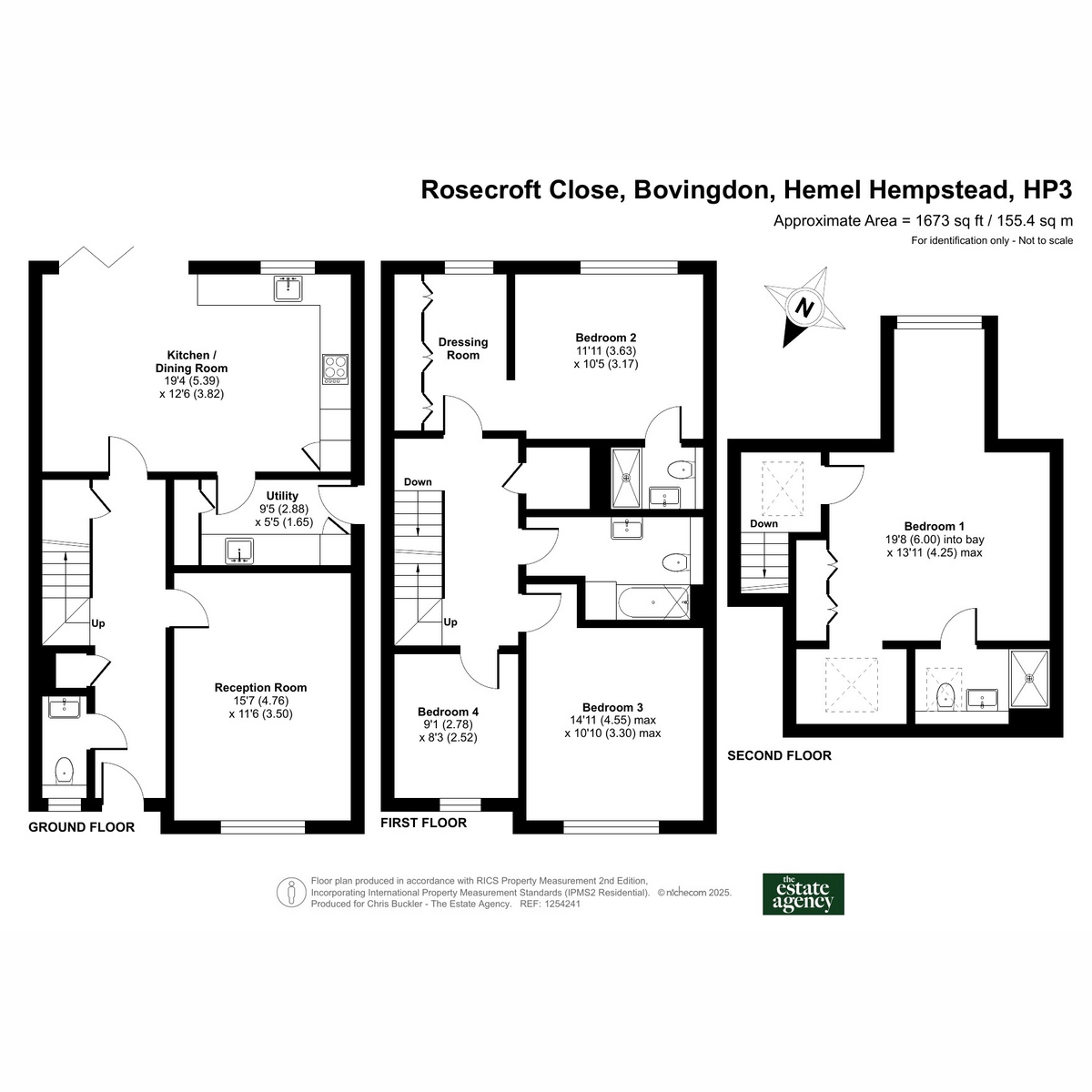 4, Rosecroft Close, Bovingdon floorplan
