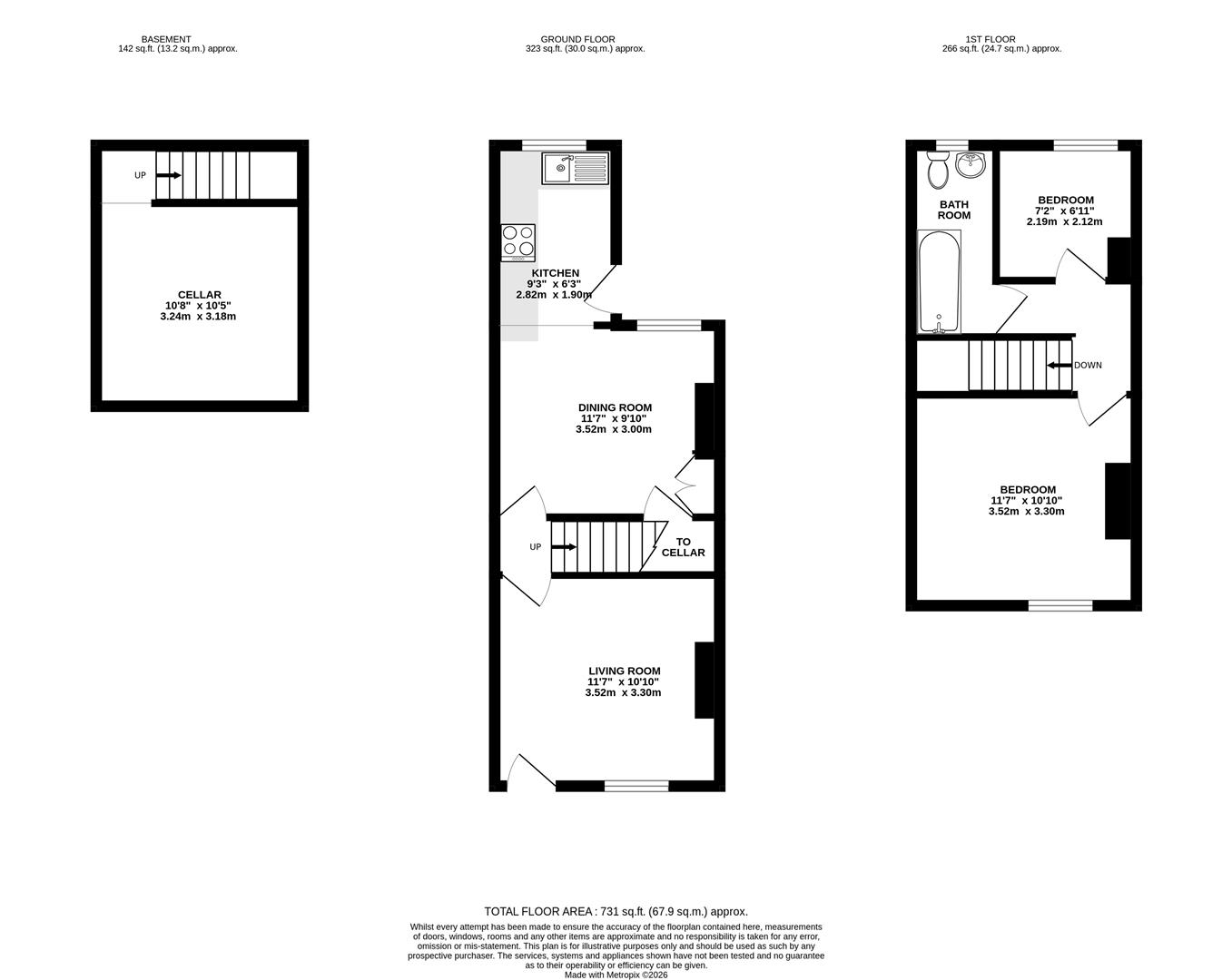 9, Eastwood Road, Sheffield floorplan