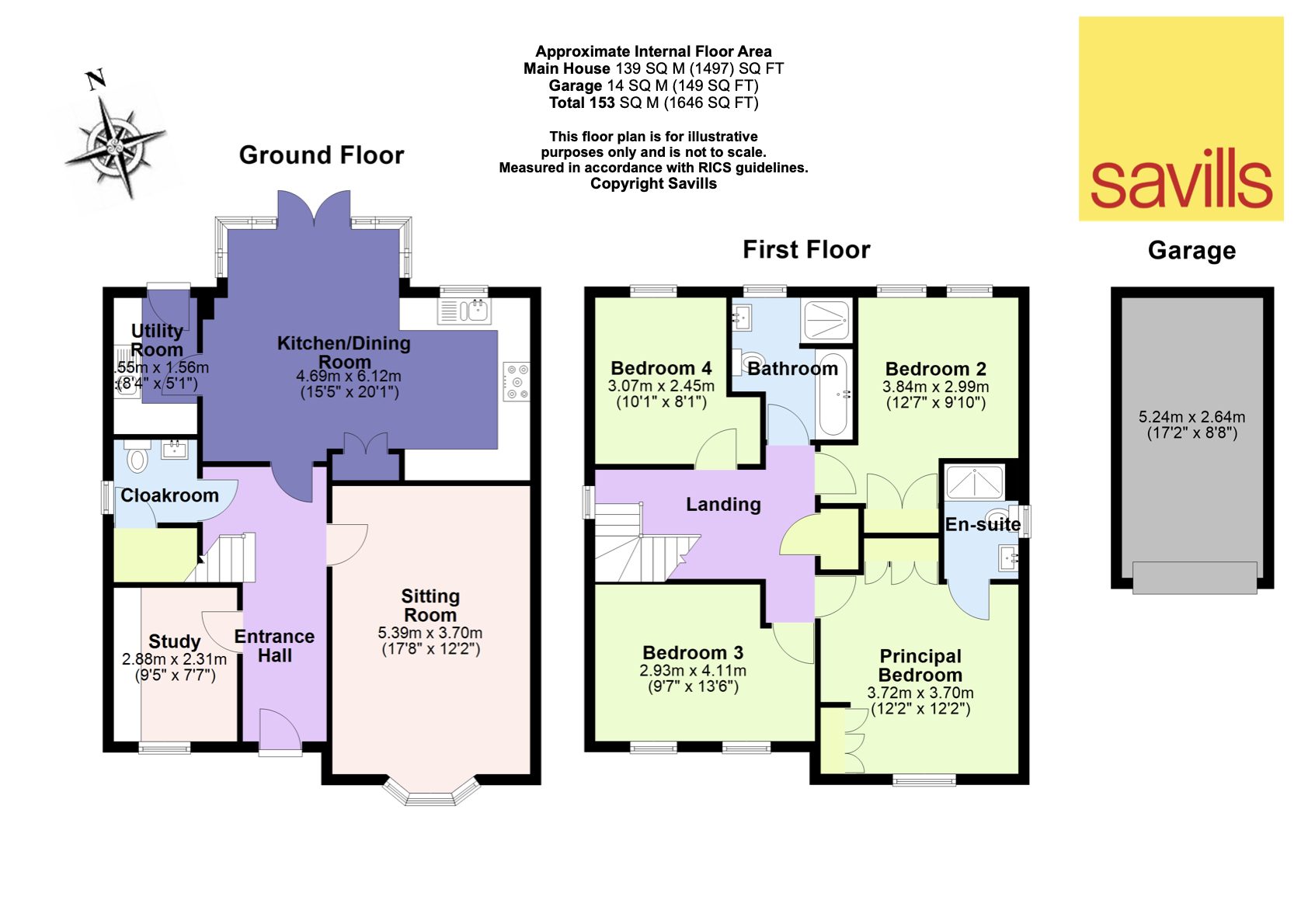 6, Cygnet Way, Essex floorplan