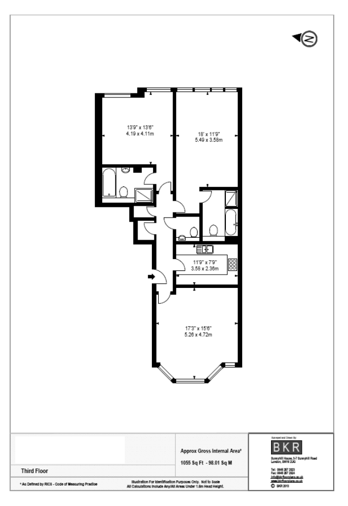 2 Bedrooms Flat to rent in Young Street, London W8