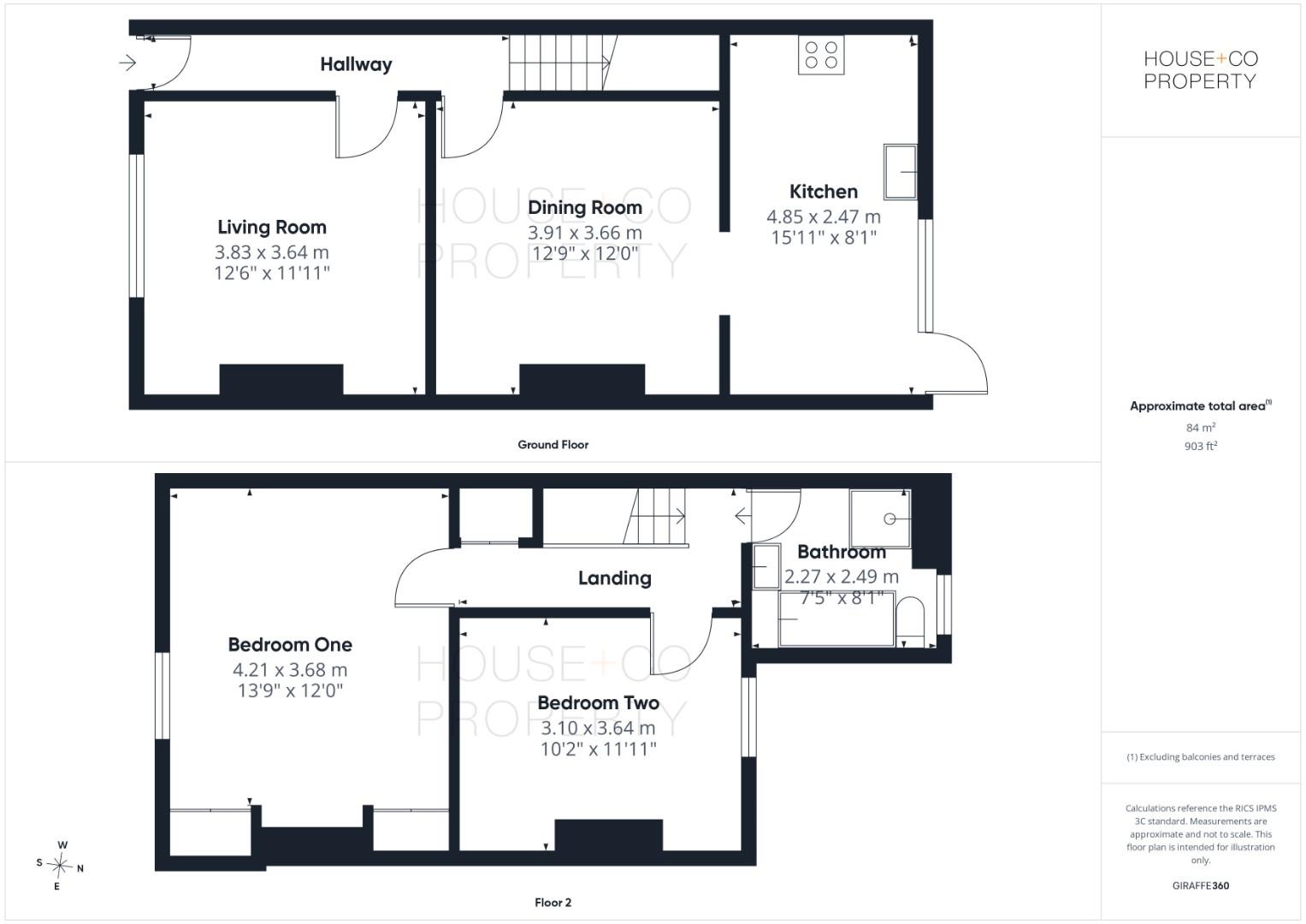 17, Rose Road, Bristol floorplan