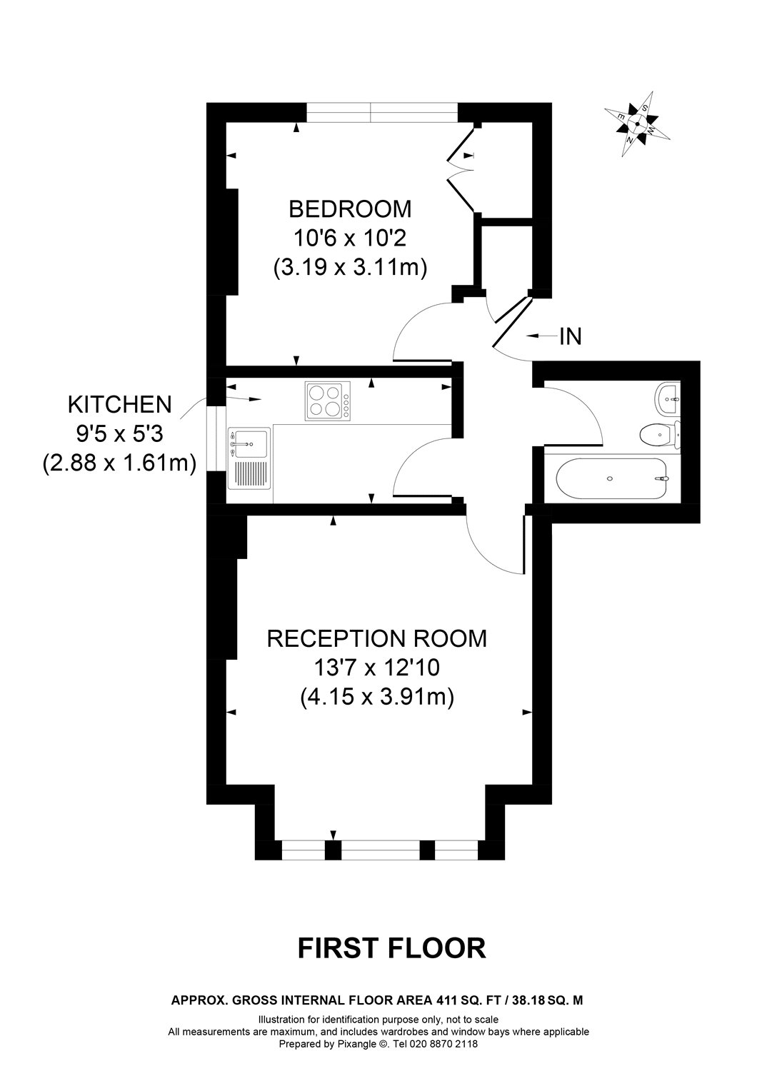 1 Bedrooms Flat for sale in Thornlaw Road, West Norwood, London SE27