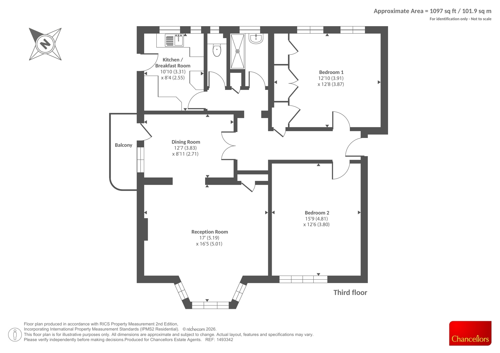 8, Arundel House, Richmond floorplan