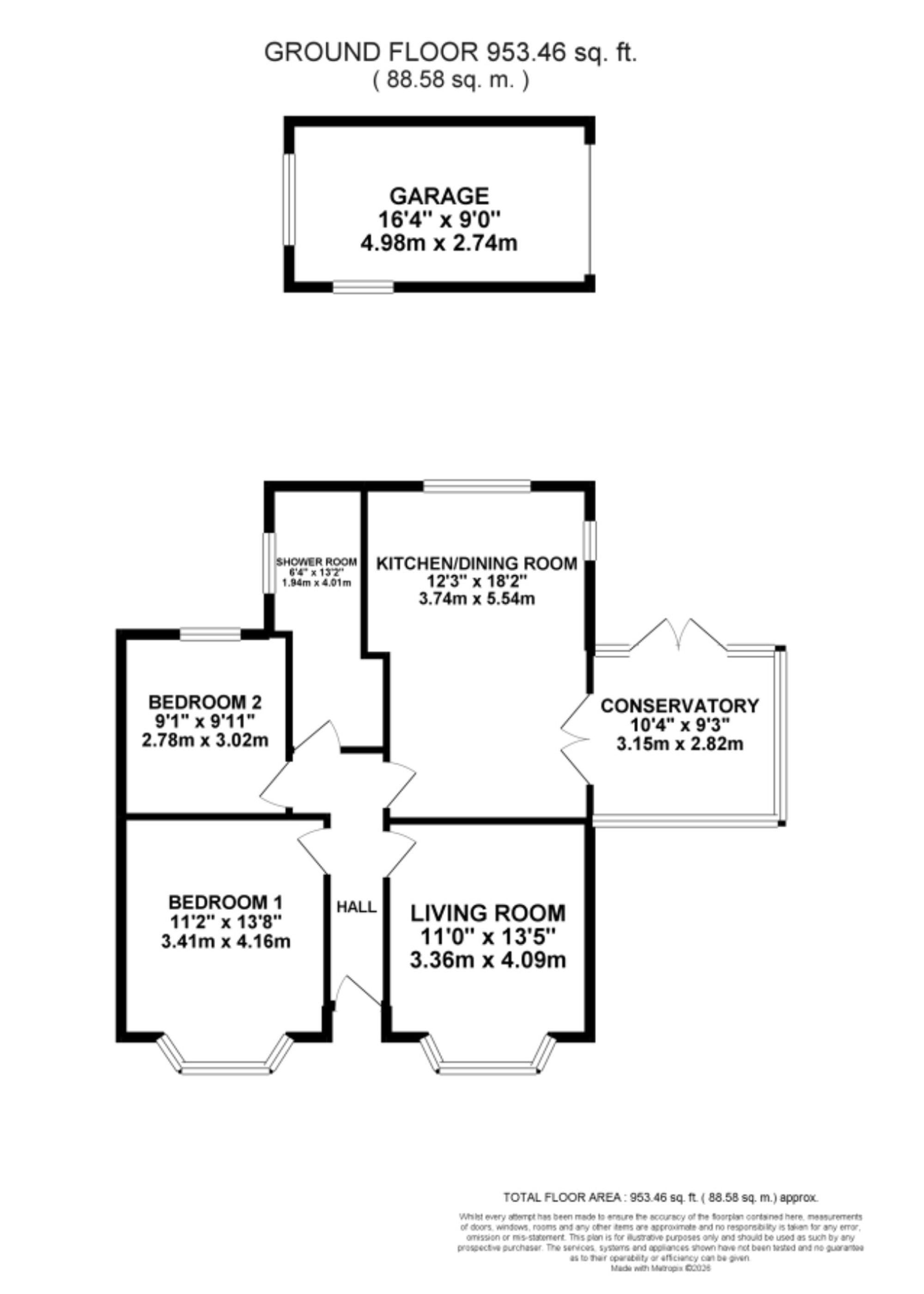 21 Golborn Avenue, Stoke-On-Trent floorplan