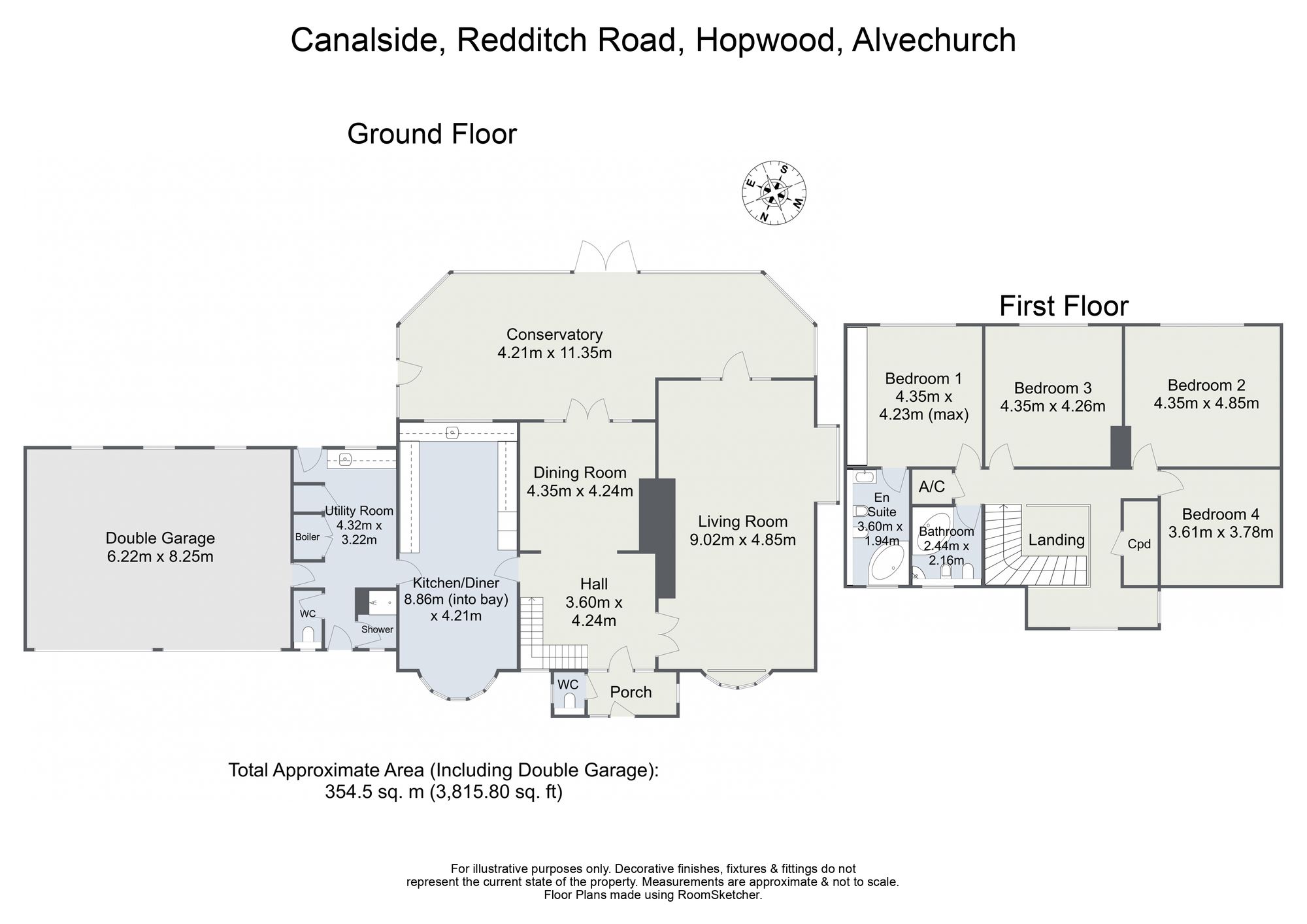 Mayfield Farmhouse Canalside Redditch Road, Birmingham floorplan