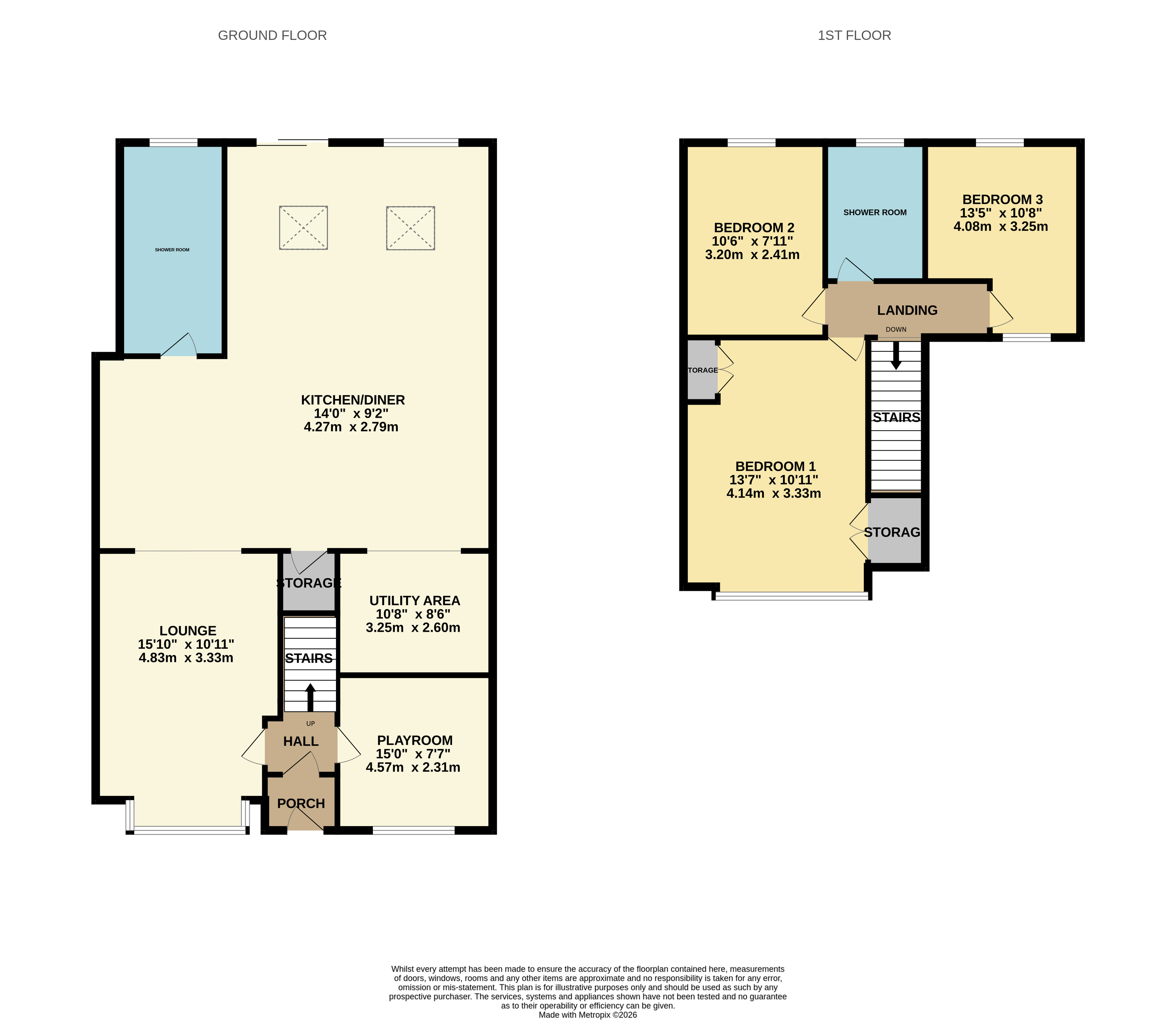 22, Pocket Nook Road, Bolton floorplan