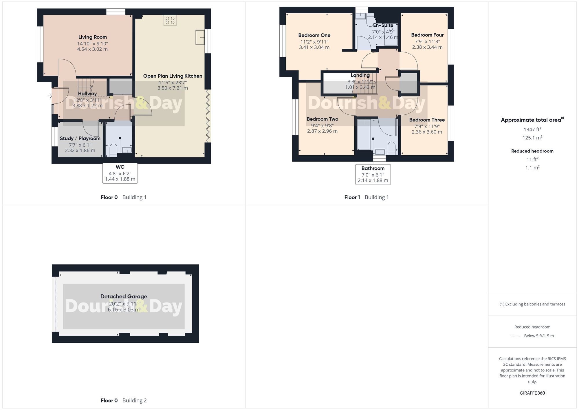 1 Meadowsweet Avenue, Stafford floorplan