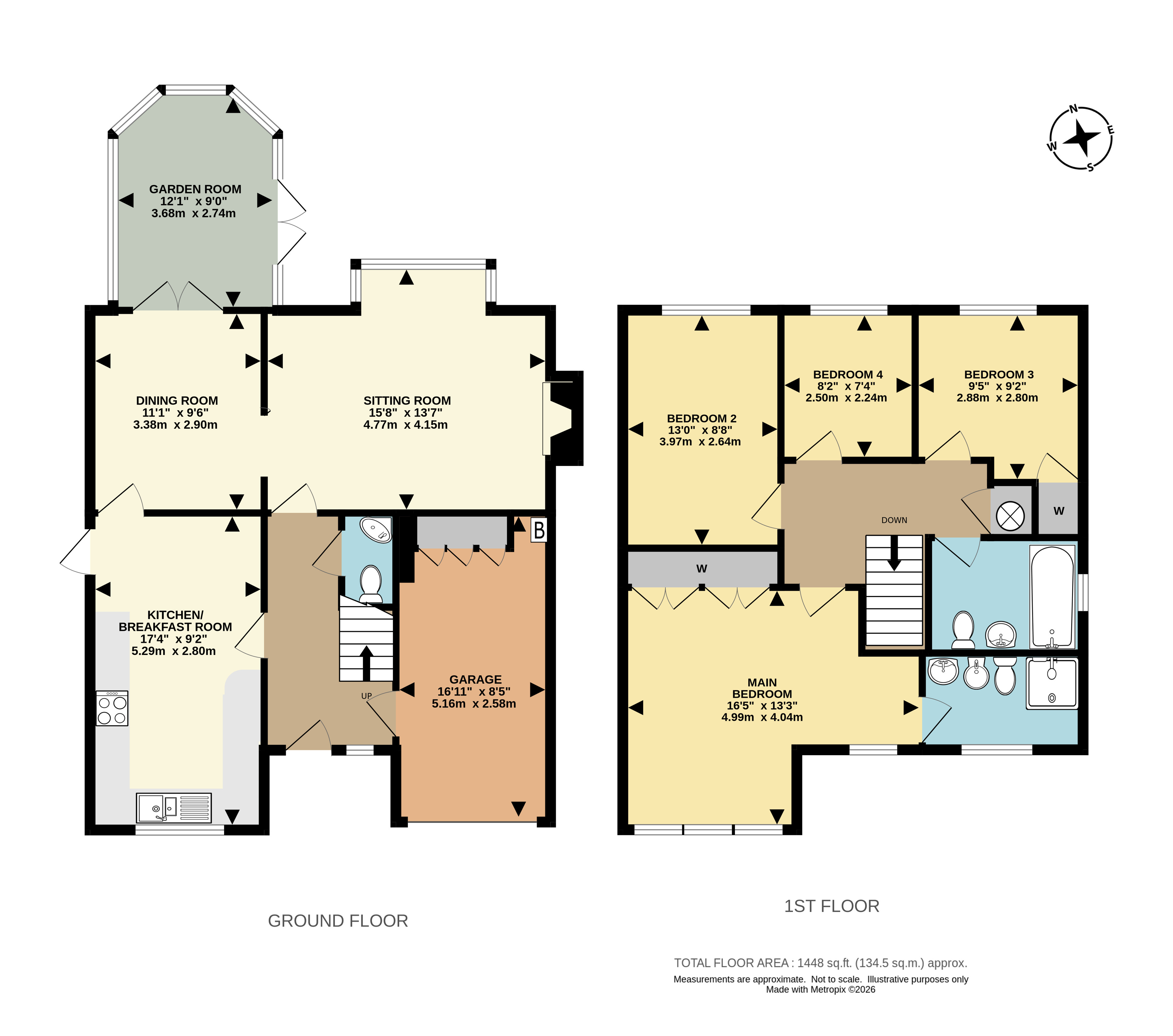 43, Jennings Way, Surrey floorplan
