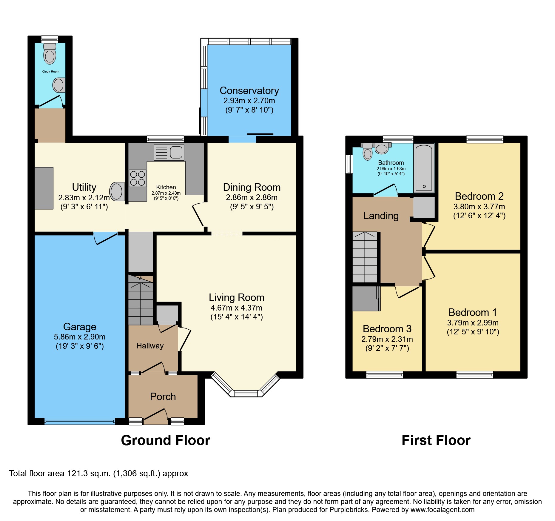 12, St. Peters Drive, Walsall floorplan