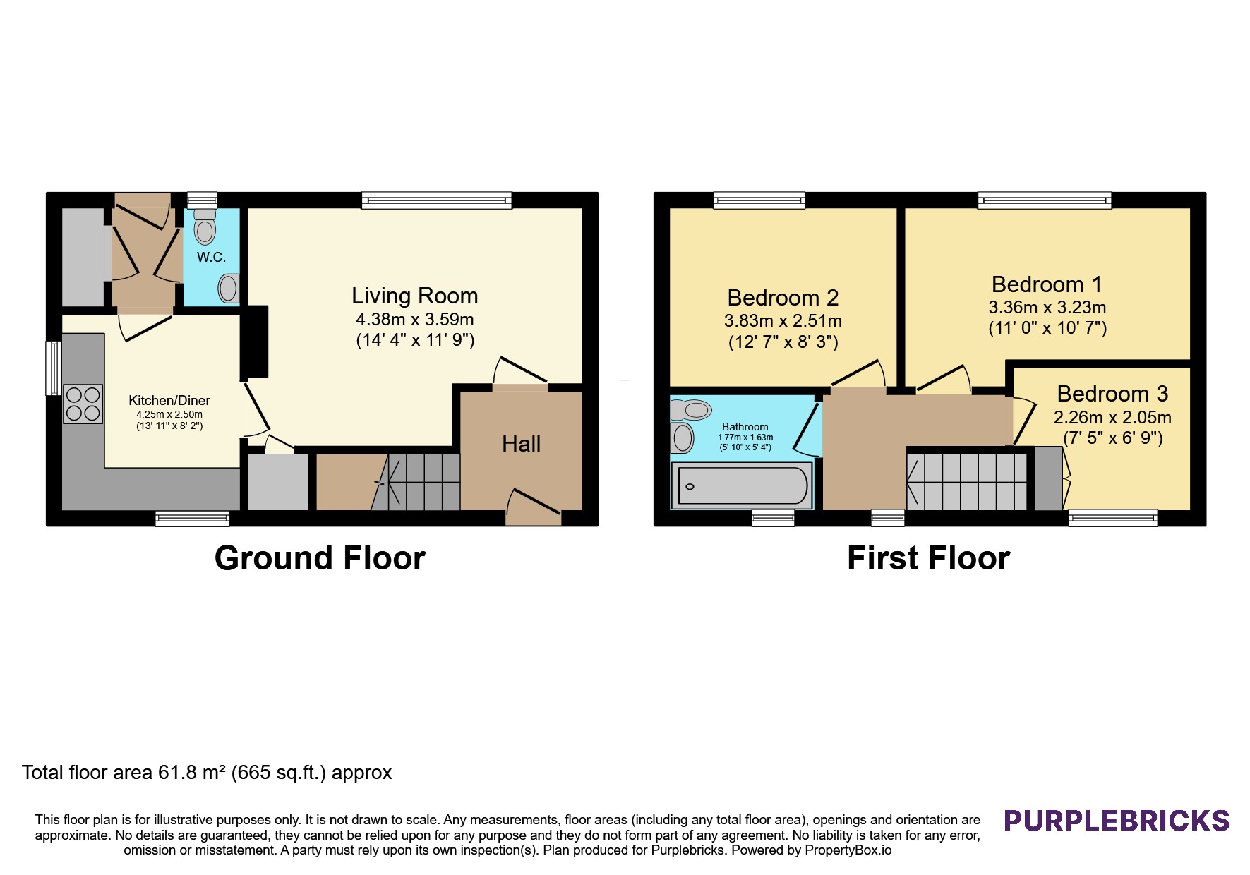 Norden Avenue, Manchester floorplan