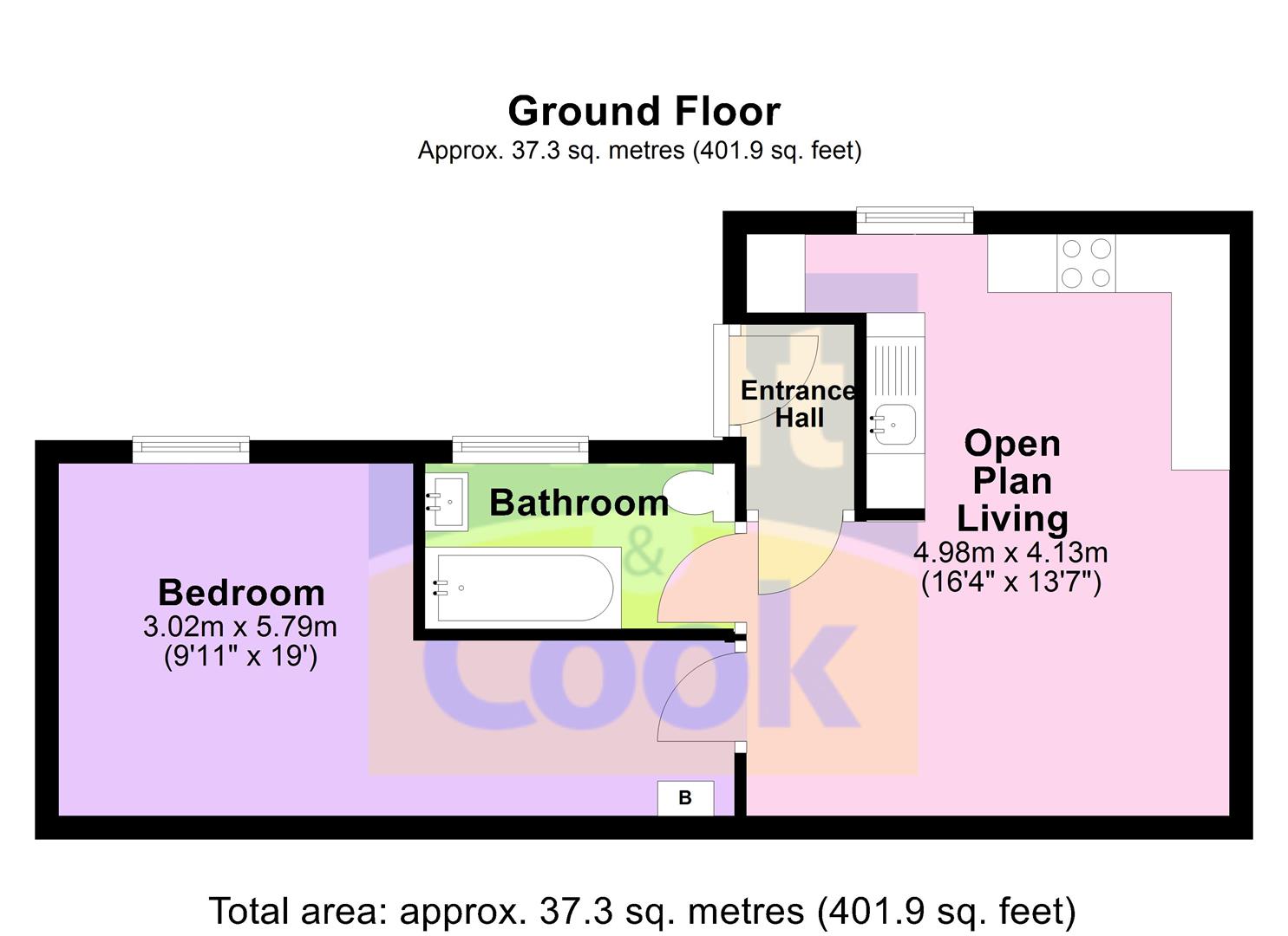 47A, Gaol Street, Hereford floorplan