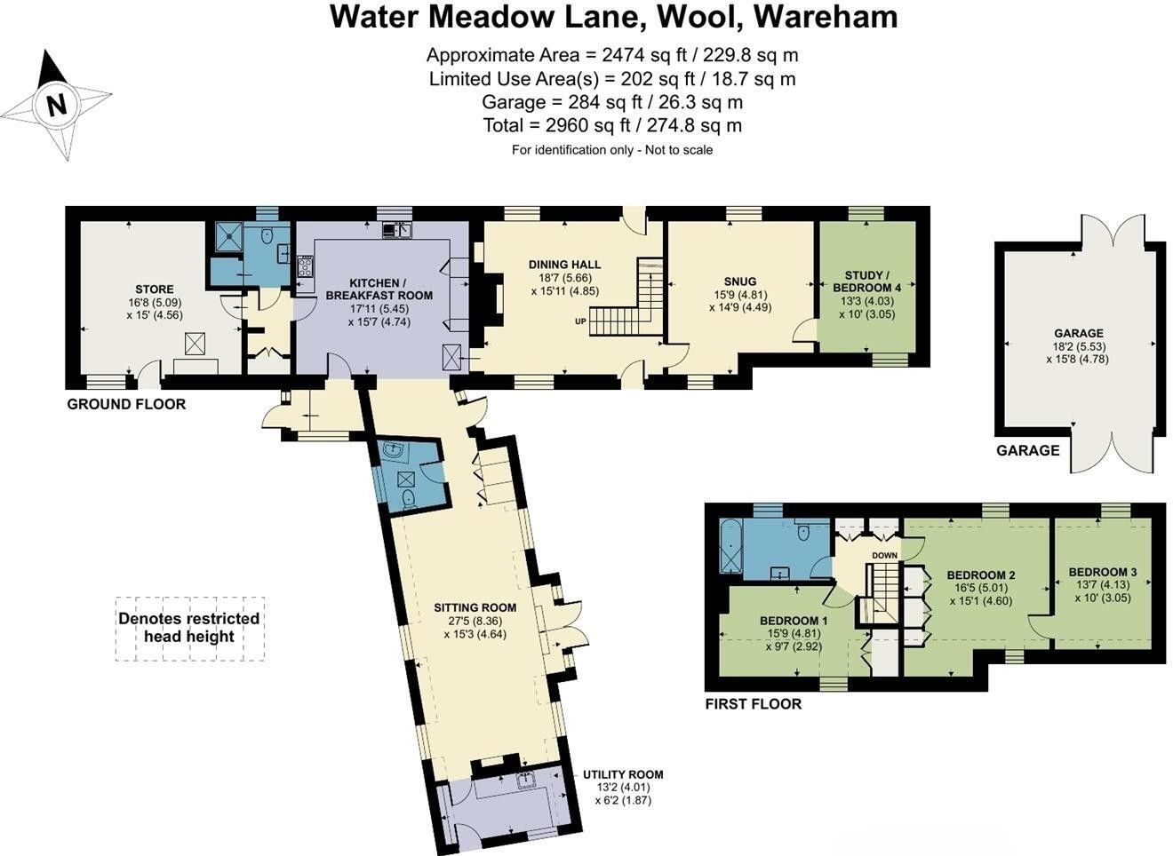 East Burton Farm House, Water Meadow Lane, Wareham floorplan