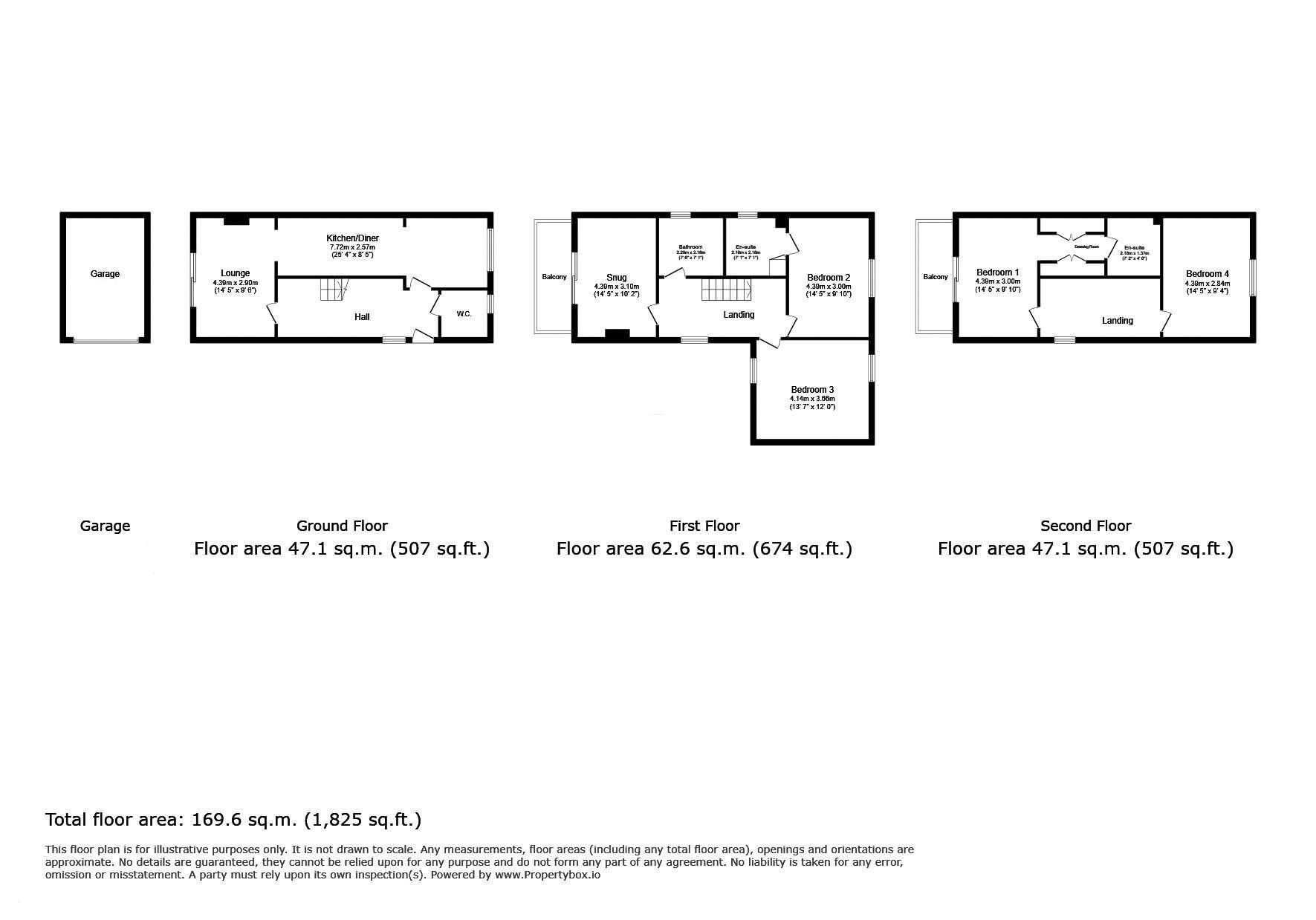 2, Cheviot Way, Morpeth floorplan