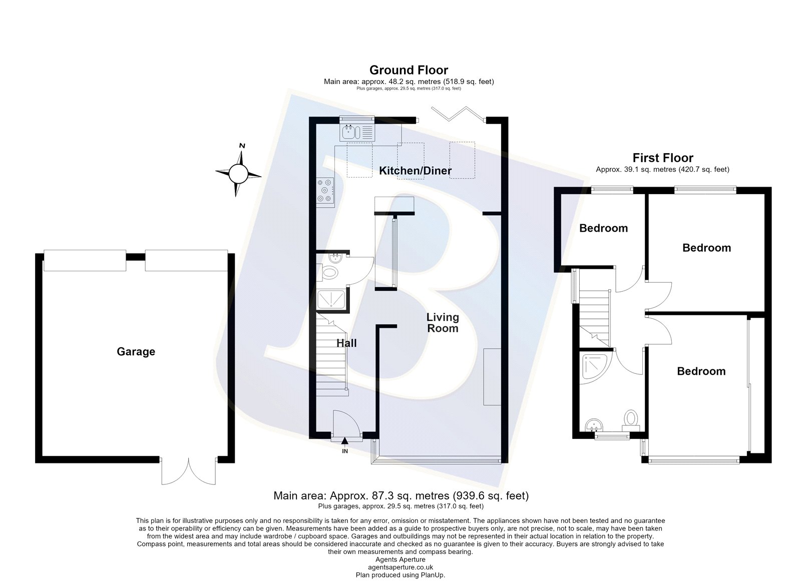 15, Barton Avenue, Rush Green floorplan