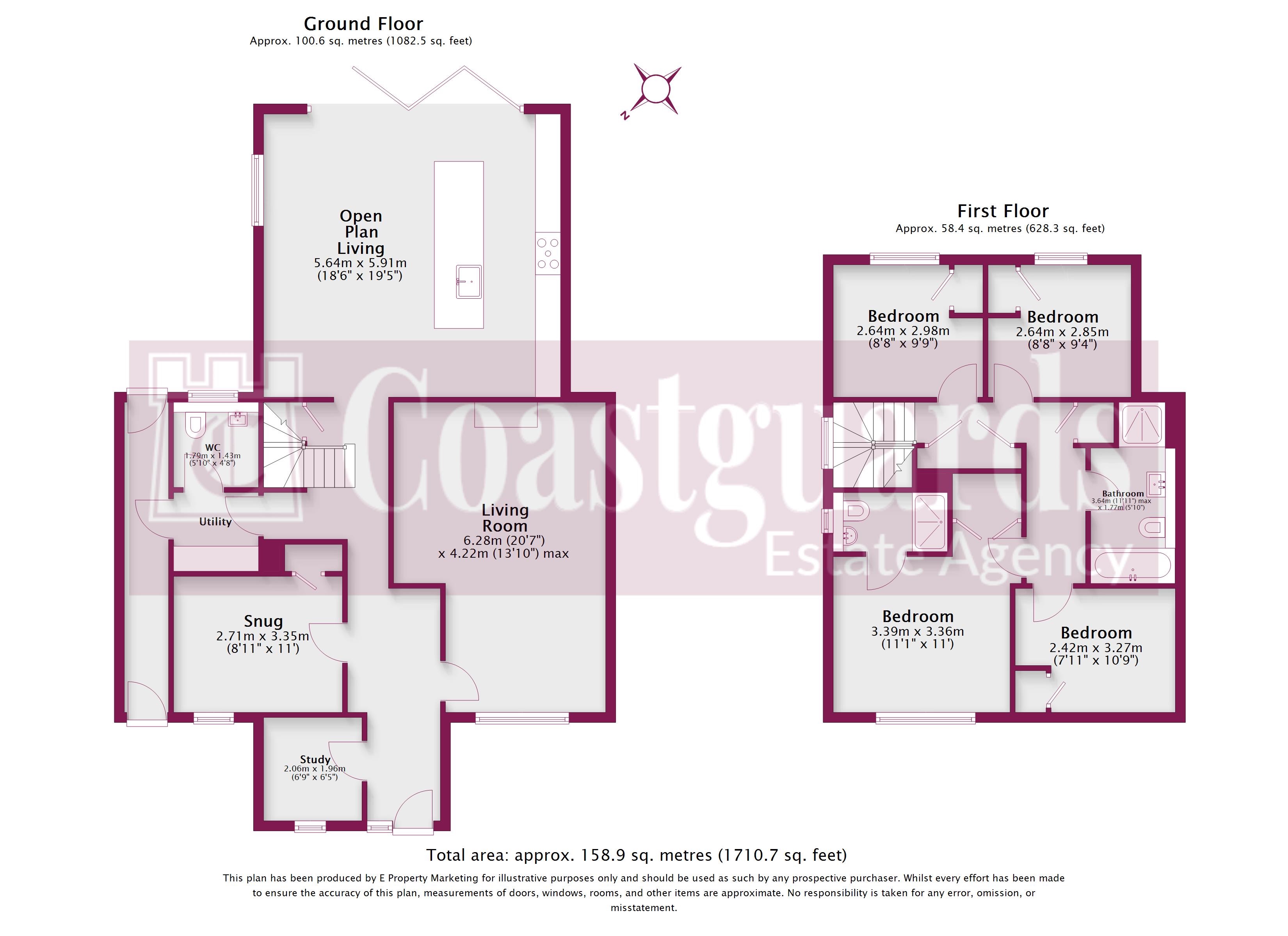 126, Pagham Road, Pagham, Bognor Regis, West Sussex floorplan