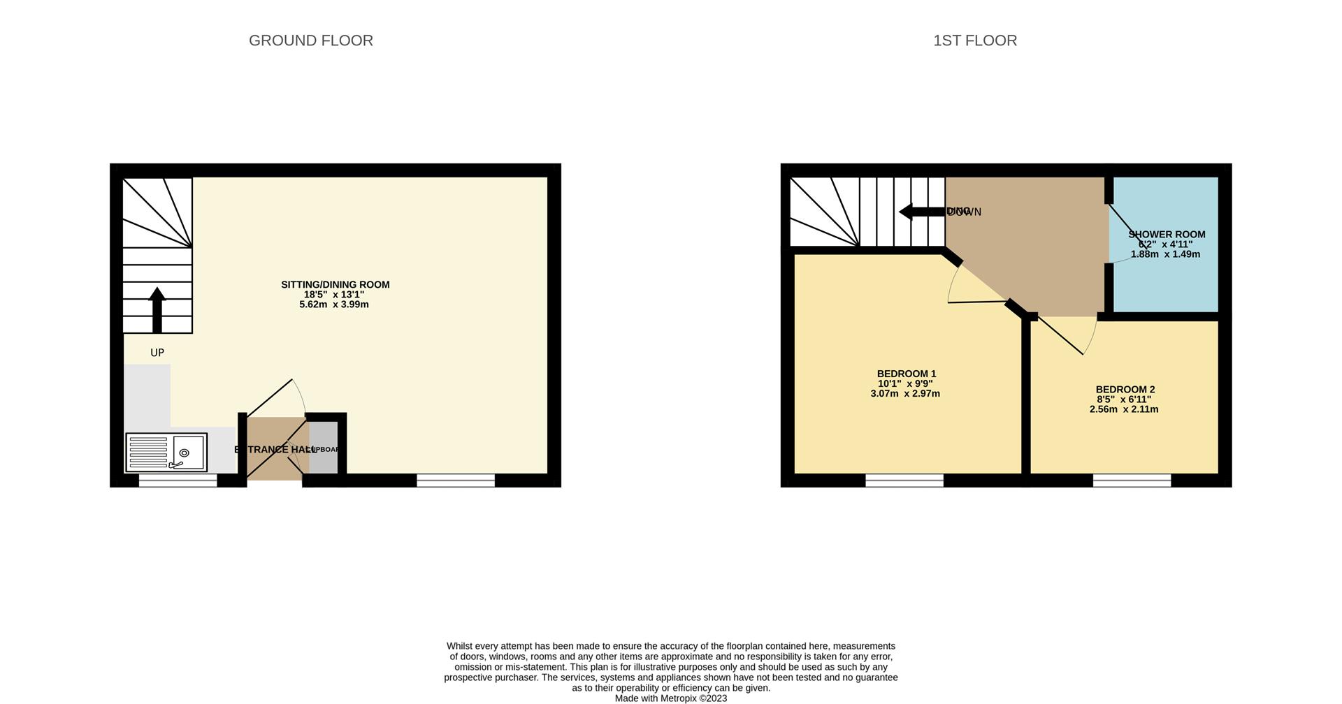 Saddlers Cottage, Trinity Street, Tewkesbury floorplan