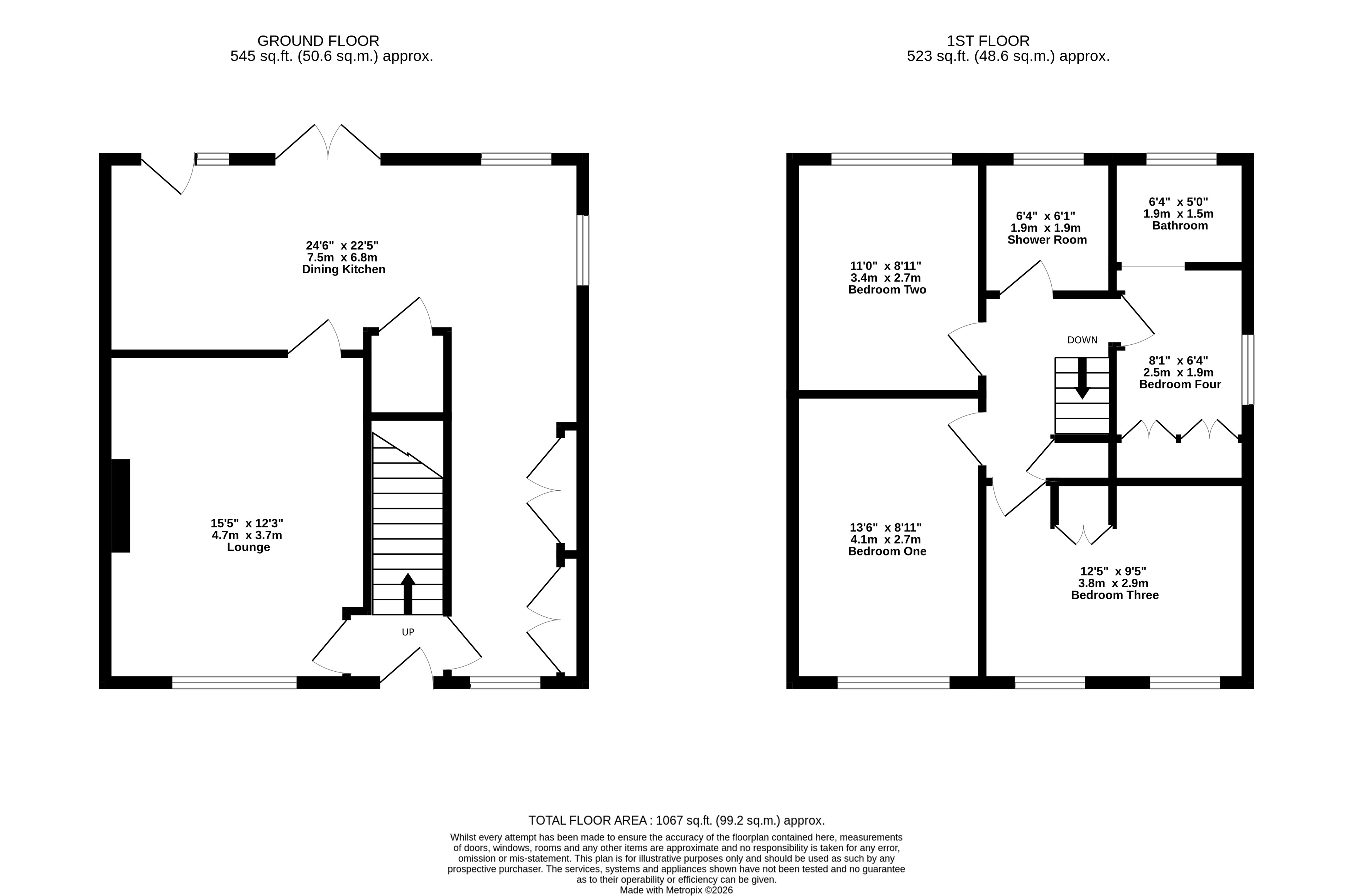 7, Matthew Grove, Holmfirth floorplan
