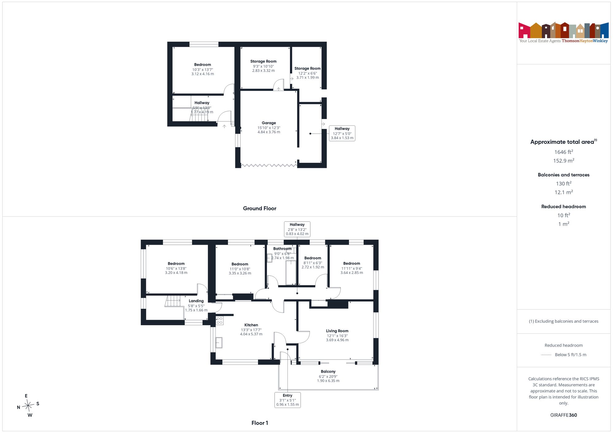 3 Castle View, Kendal floorplan