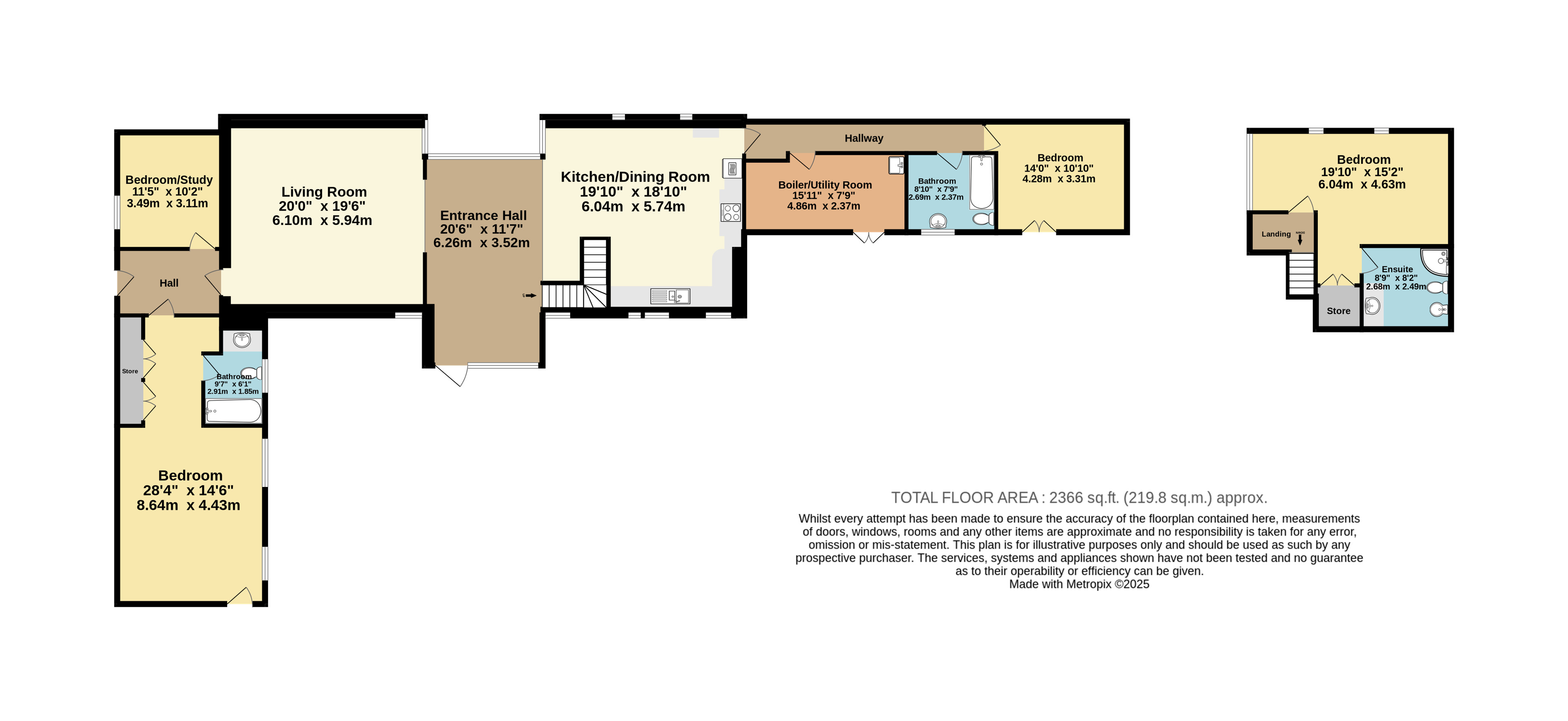 The Old Barn,,, Faggs Farm, Ashford floorplan