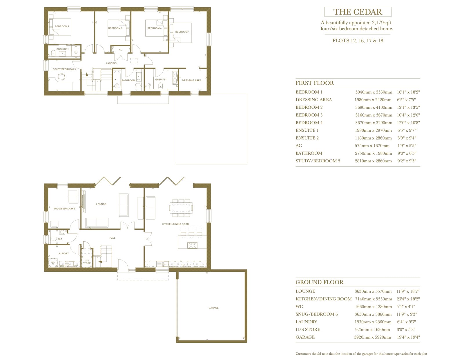 18, The Residences @ Eastwood Park, 18, The Cedar - The Residences @ Eastwood Park, Wotton-under-Edge floorplan
