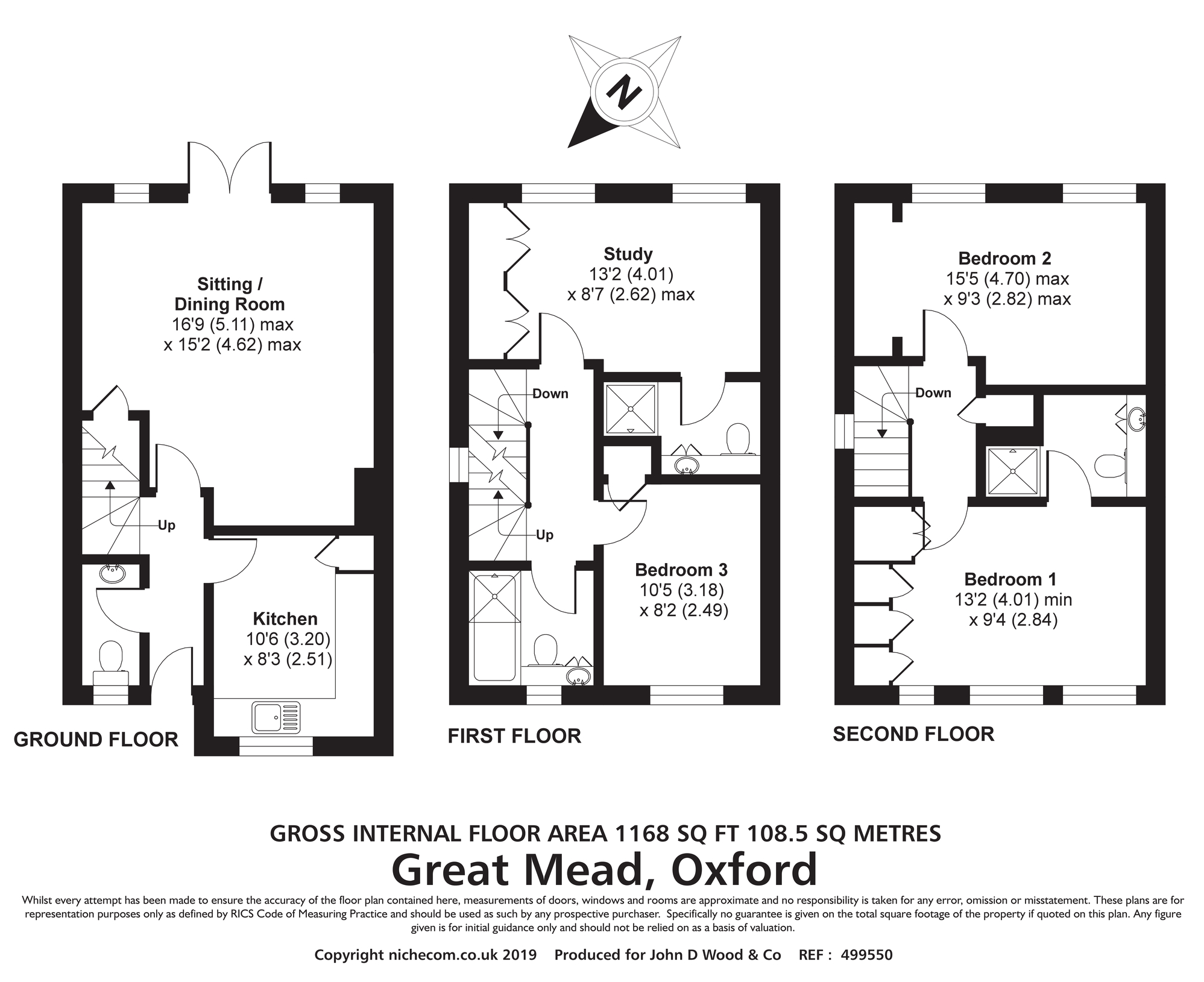 Great Mead, Oxford floorplan