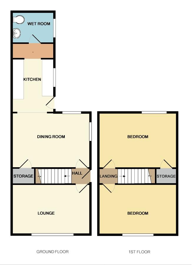 2 Bedrooms Semi-detached house for sale in West View, Newcastle-Under-Lyme ST5