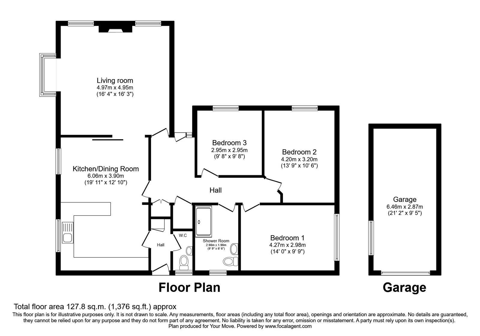 Iona,, Bolton Low Houses, Cumbria floorplan