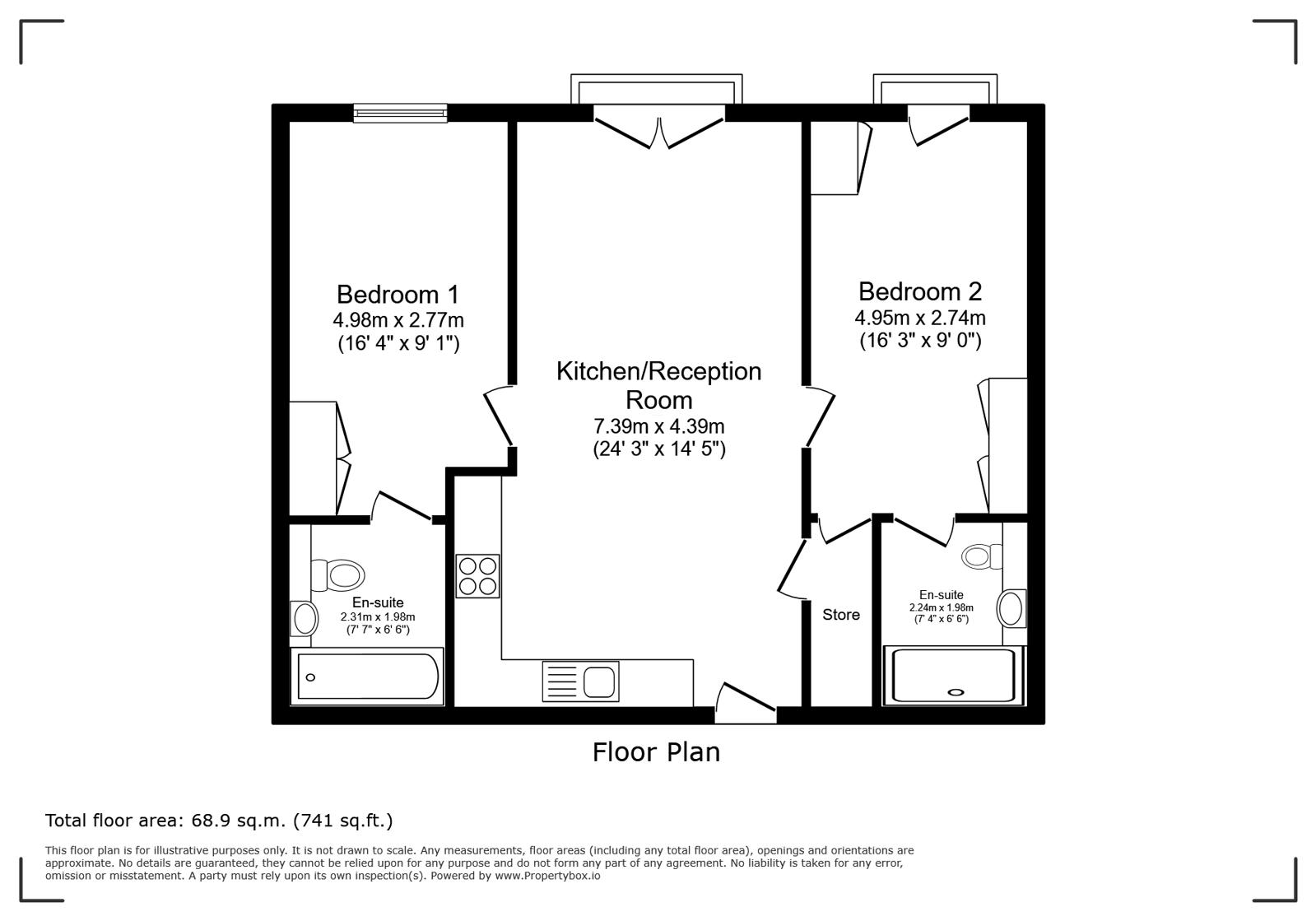 Victoria Avenue, Essex floorplan