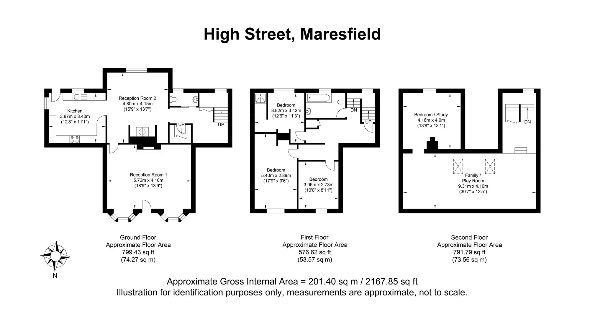 23, High Street, Maresfield, TN22 floorplan