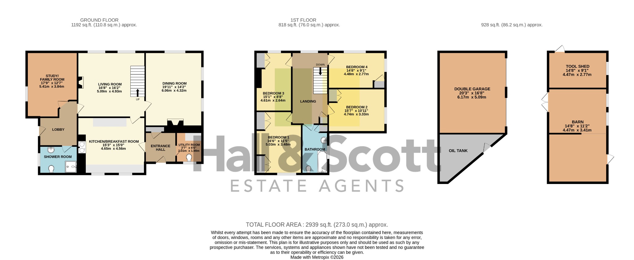 Little Slades, Exeter floorplan