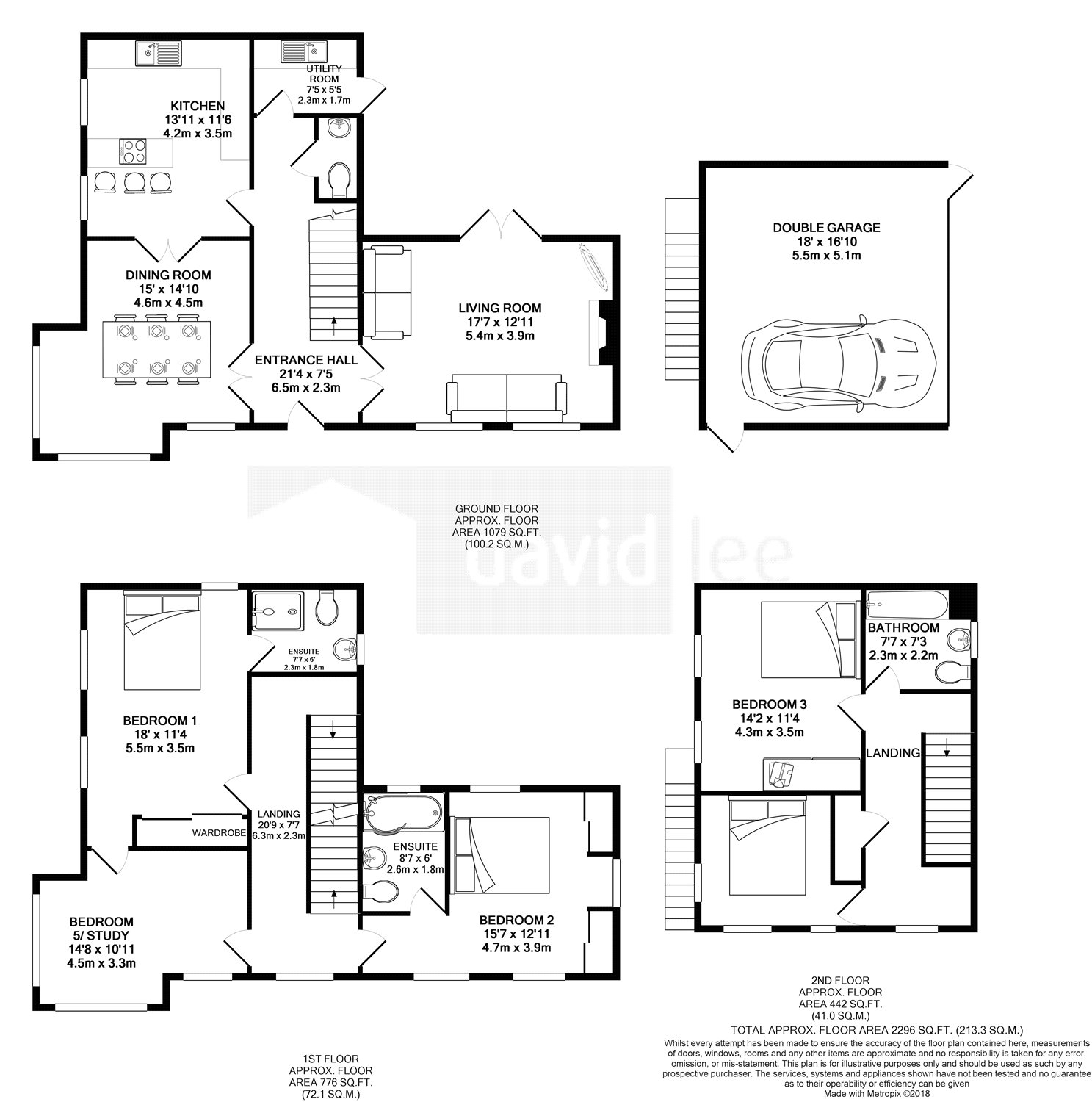 5 Bedrooms Detached house to rent in Felstead Crescent, Stansted CM24