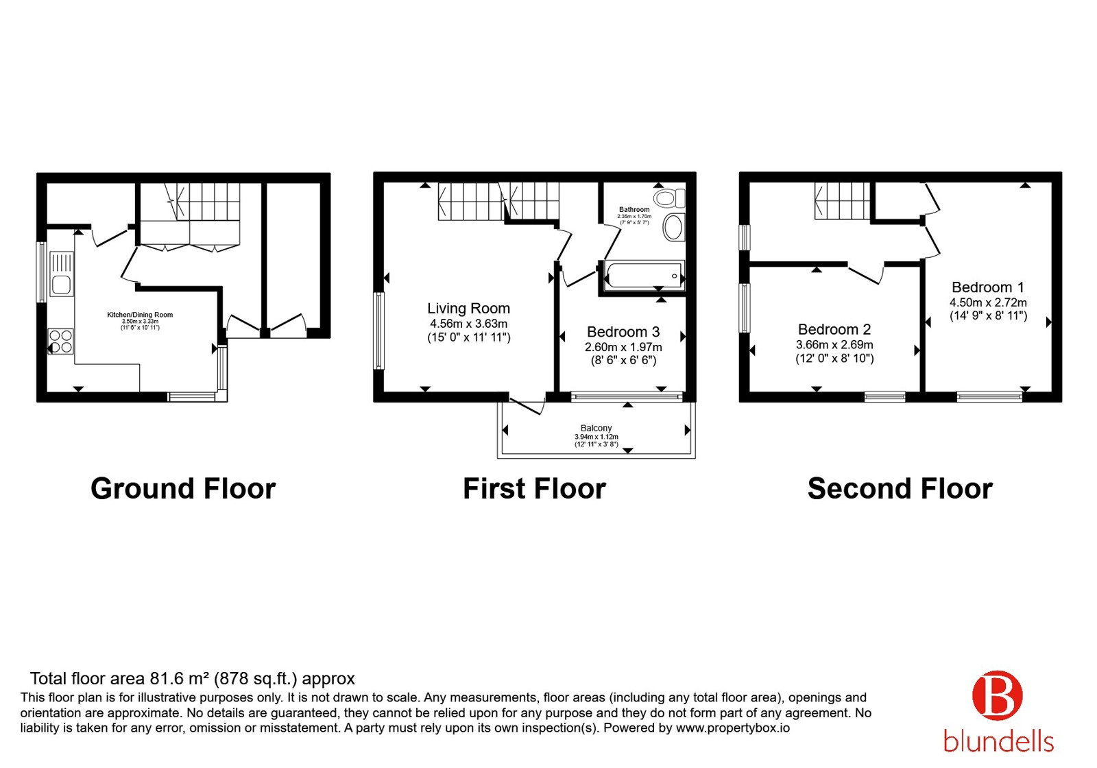 6, Bankwood Close, South Yorkshire floorplan