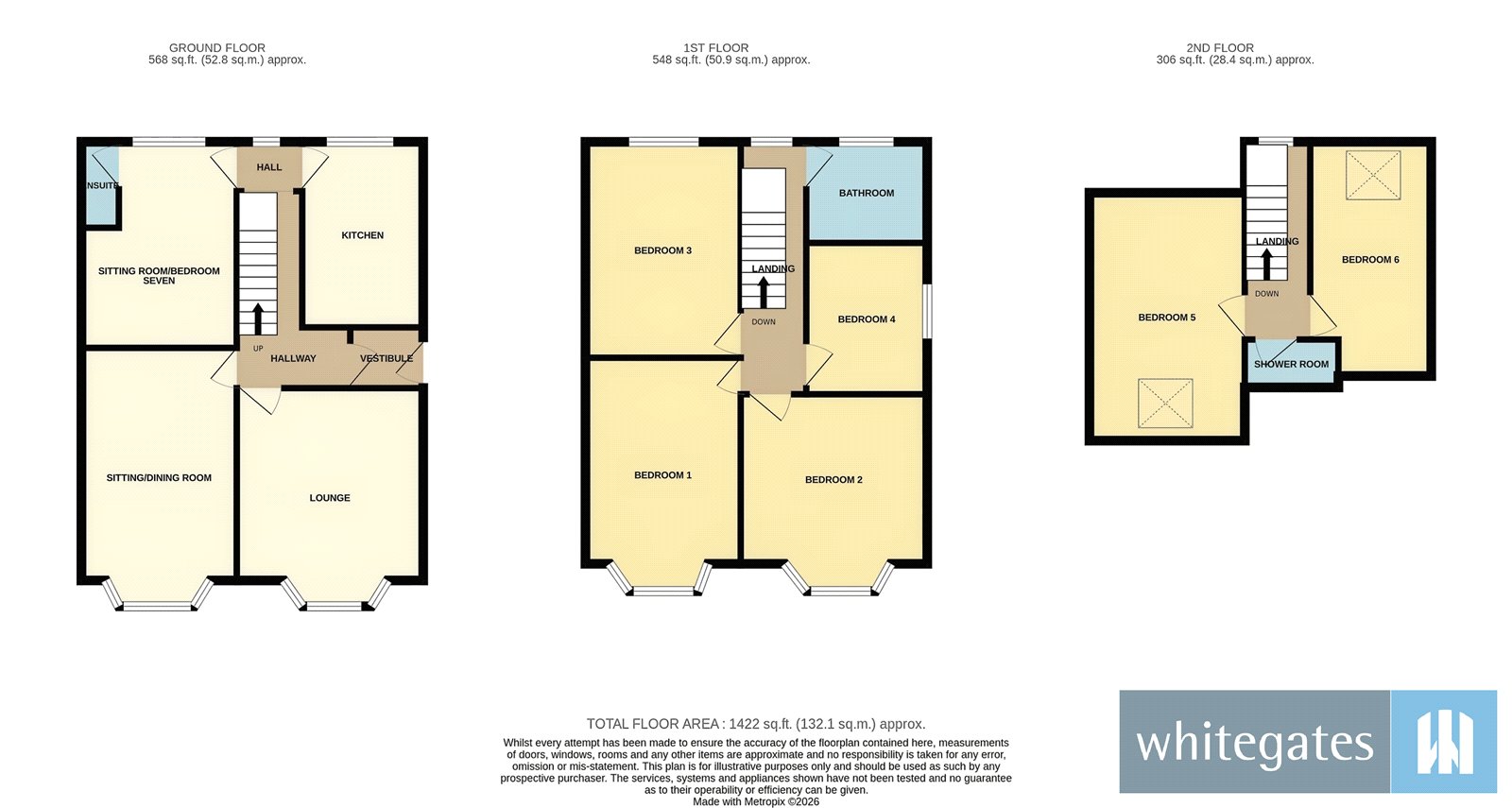 6, Roosevelt Drive, Merseyside floorplan