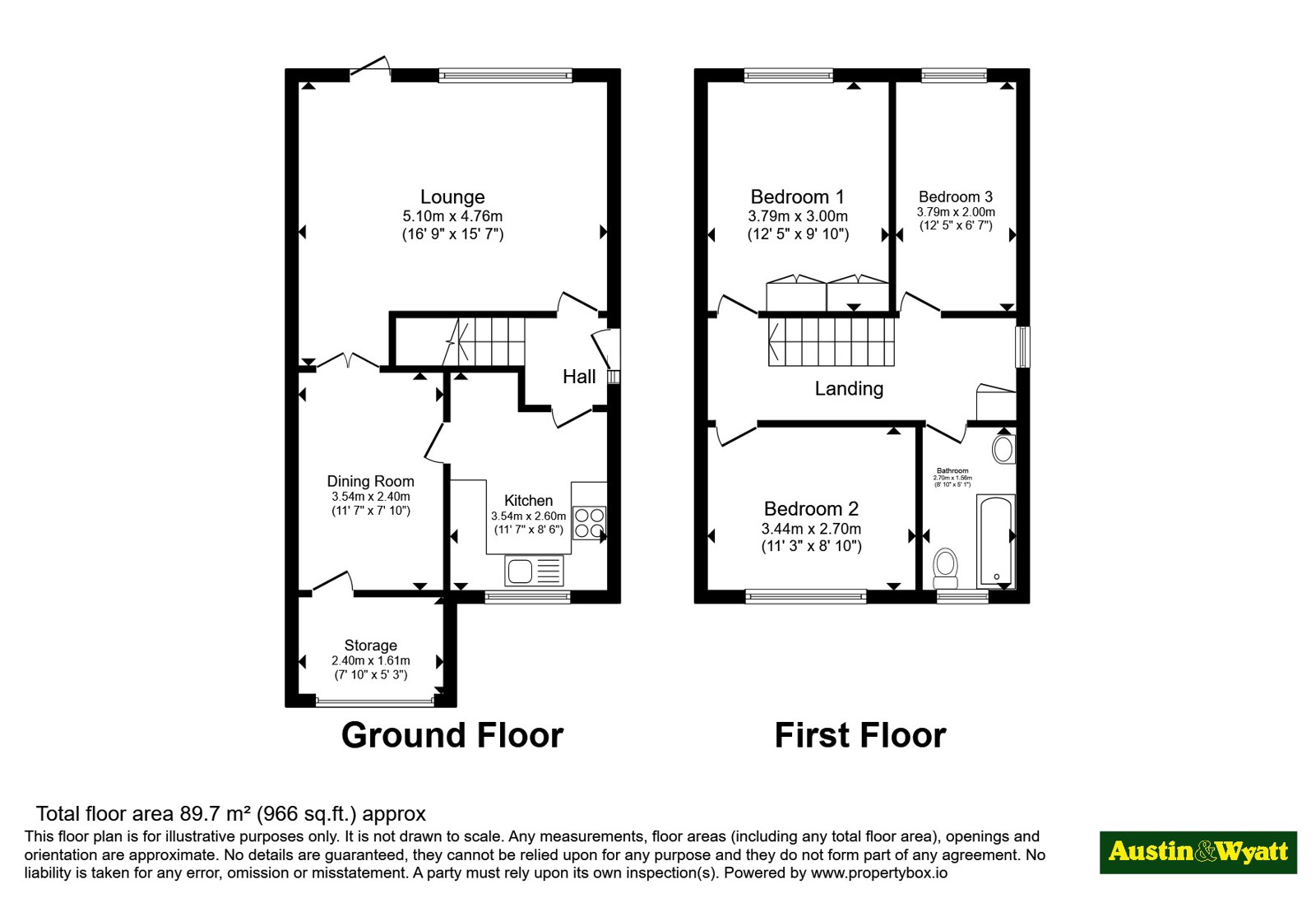 6, Carroll Close, Dorset floorplan