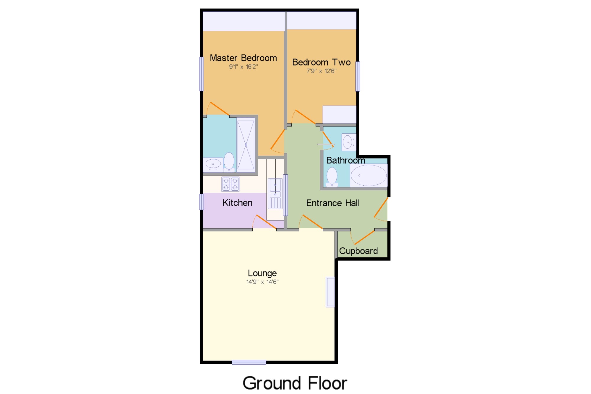 2 bed flat for sale in Black Horse House, 2 Ingleby Road, Great