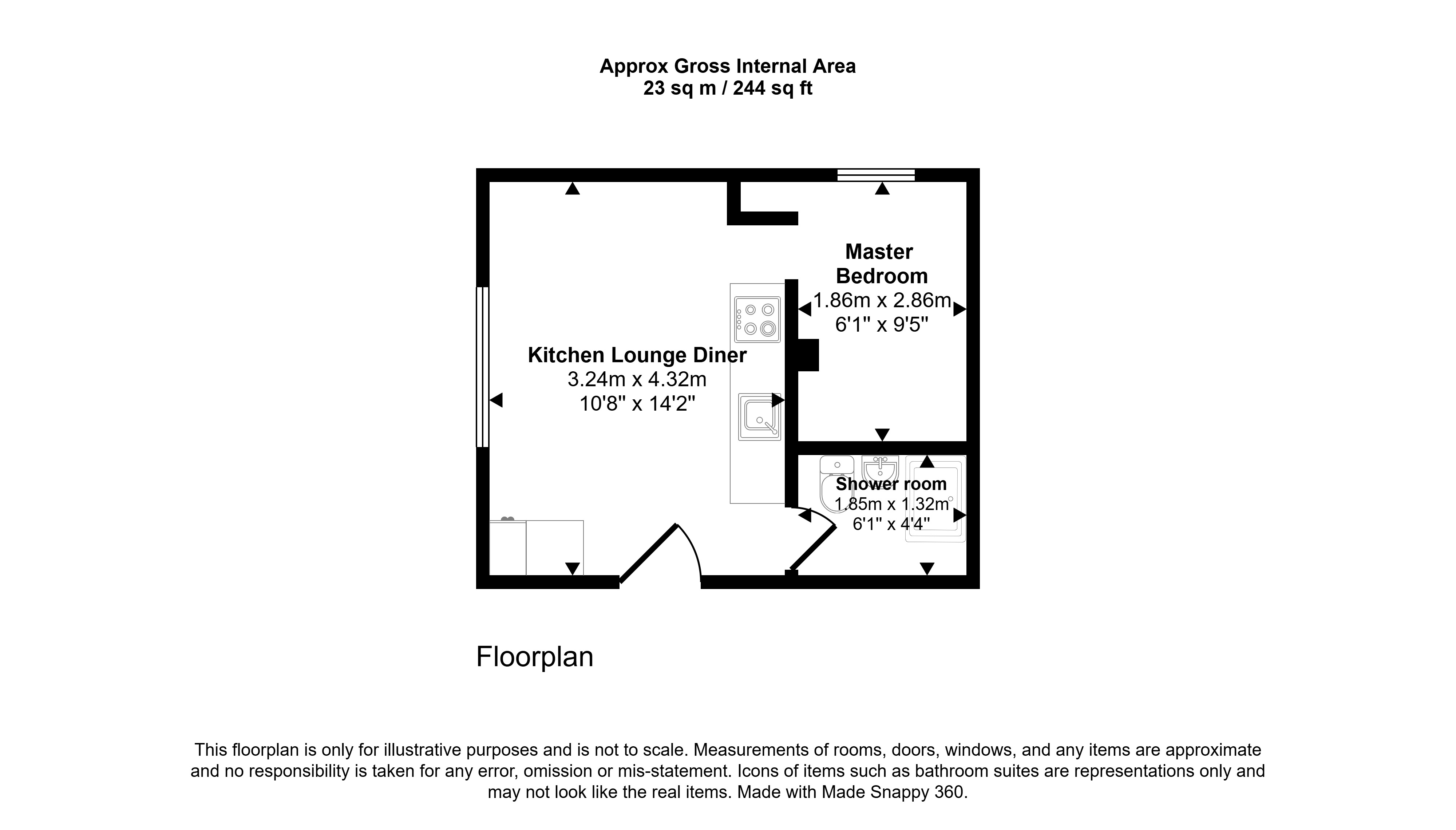 22, Mollyfair Close, Ryton floorplan