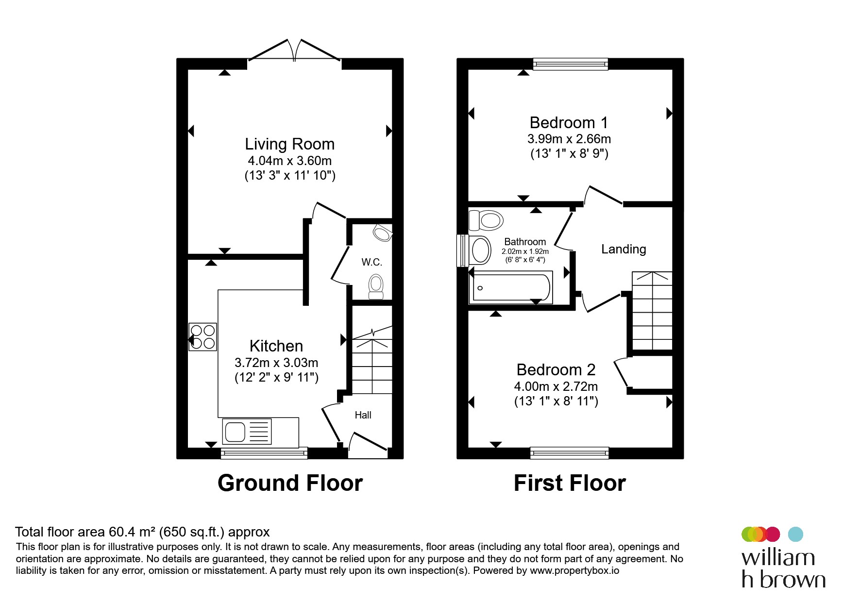 176, Throstle Road, Leeds floorplan