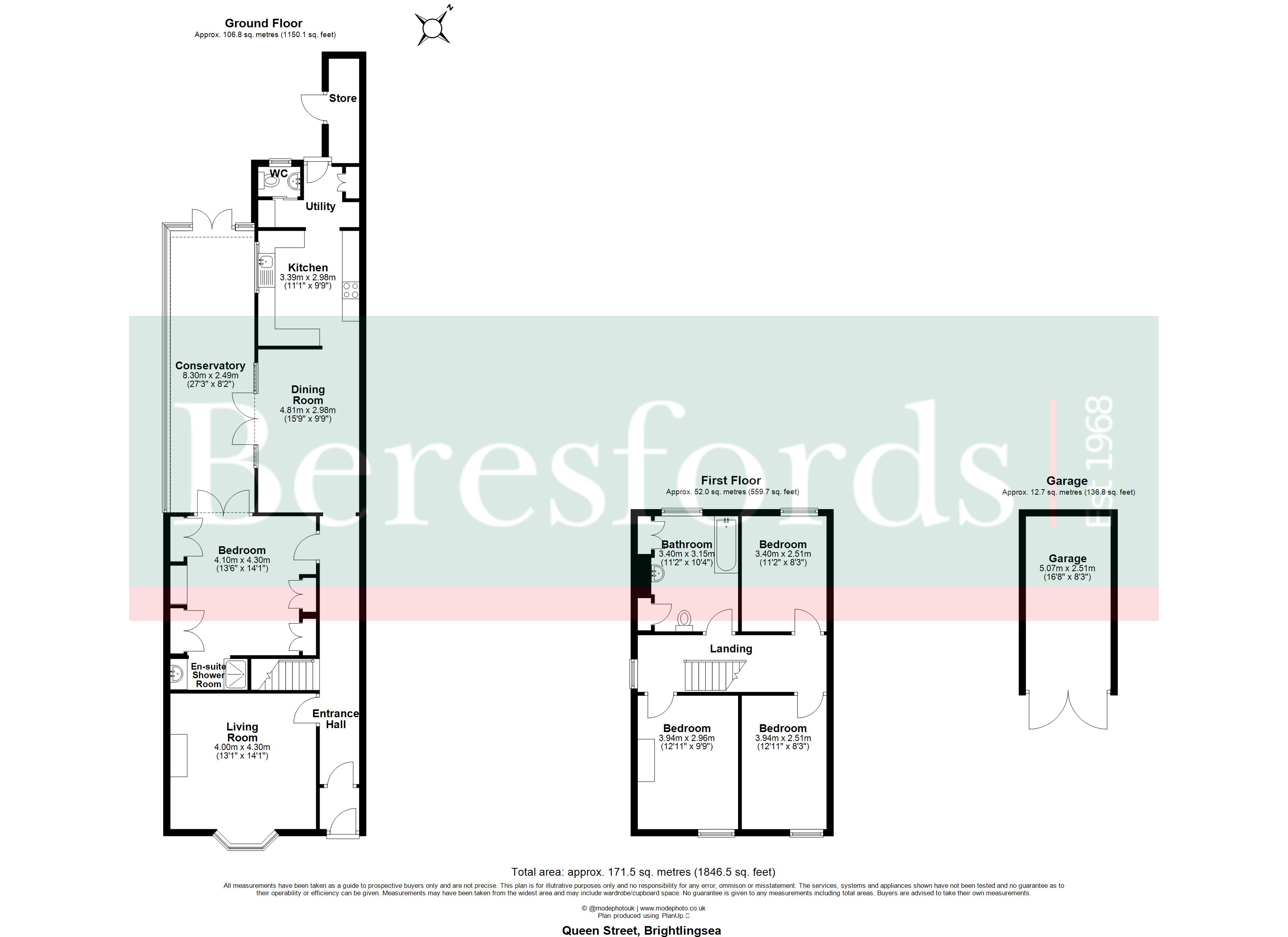 15, Queen Street, Colchester floorplan