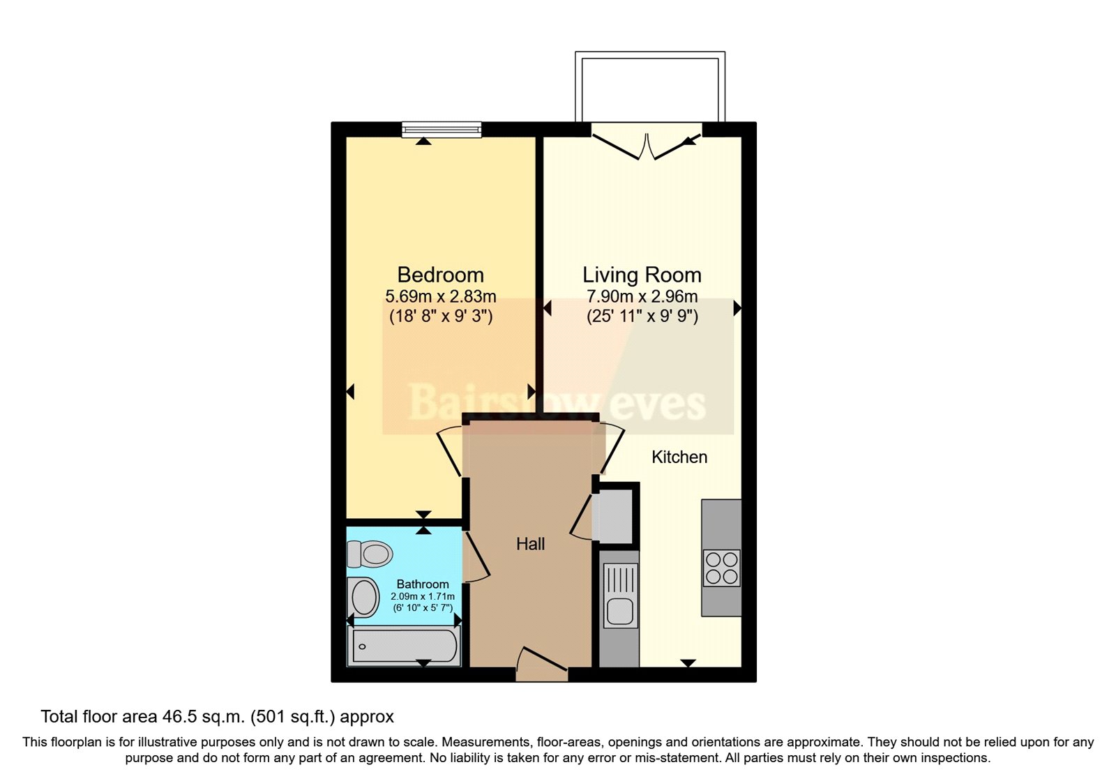 The Quays, Dock Road, Tilbury, Essex RM18, 1 bedroom flat for sale
