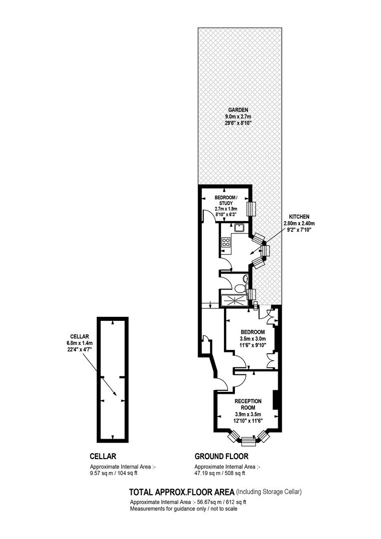 Brayards Road, London floorplan