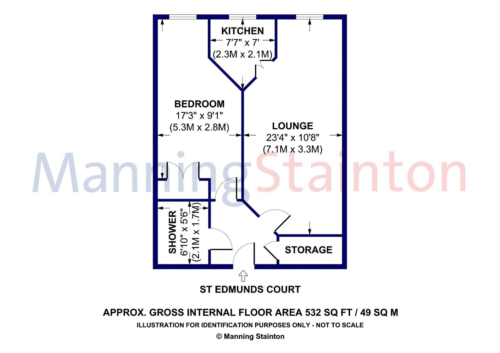 35, St Edmunds Court, Roundhay floorplan