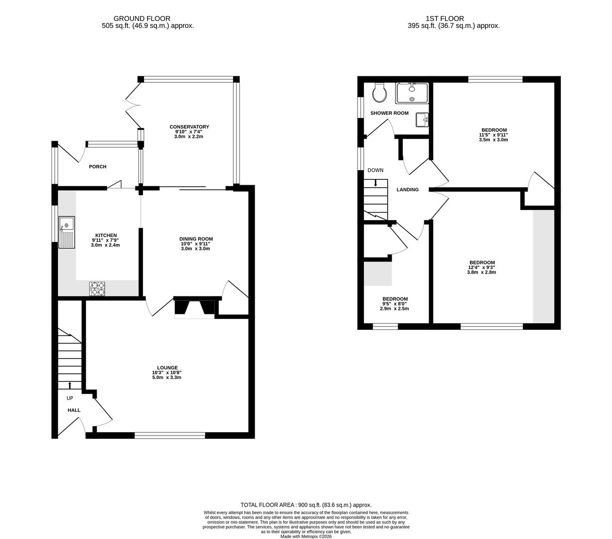 00, South Moor Road, Doncaster floorplan