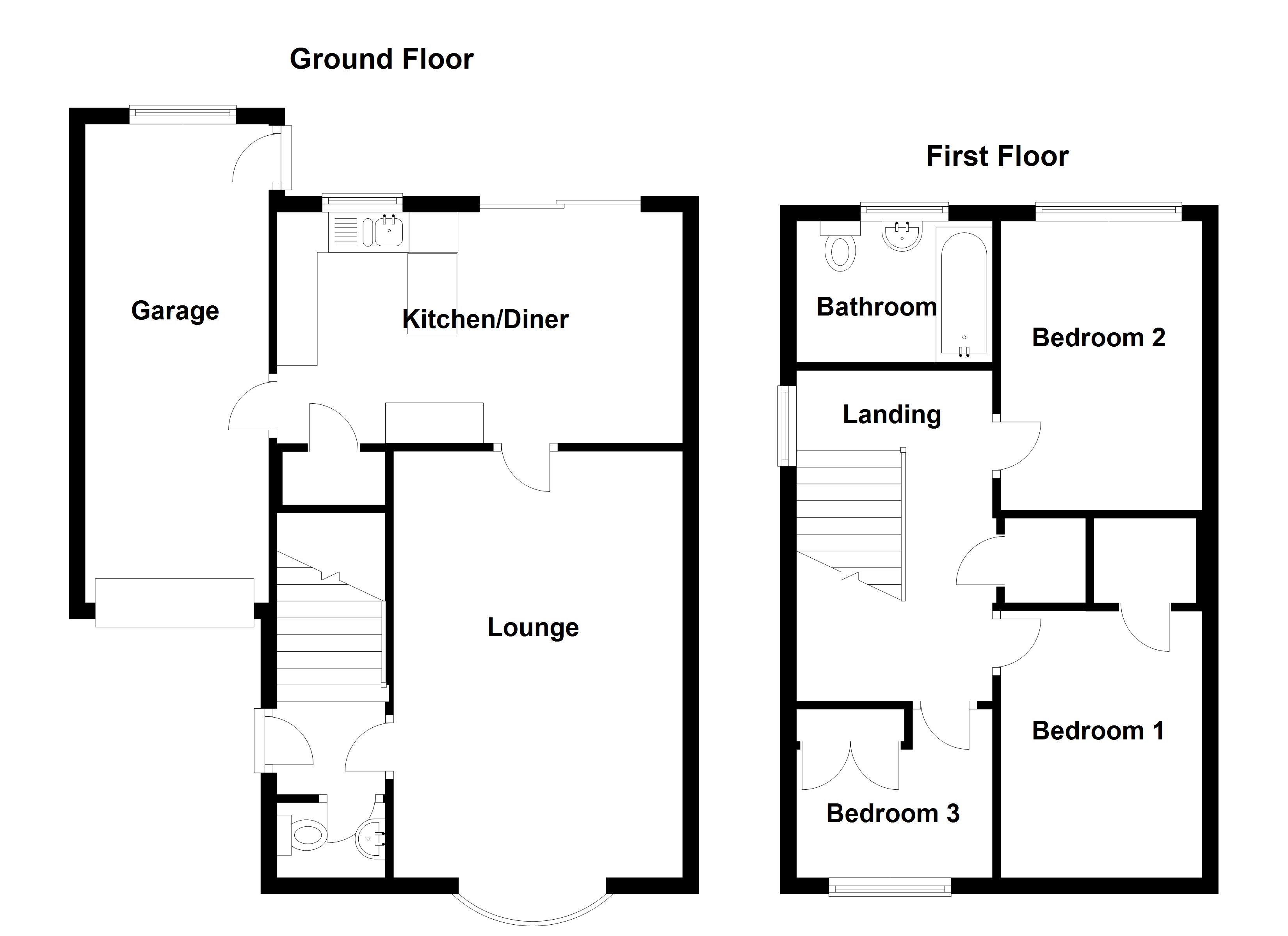 Elkington Park, Burry Port, Carmarthenshire SA16, 3 bedroom link