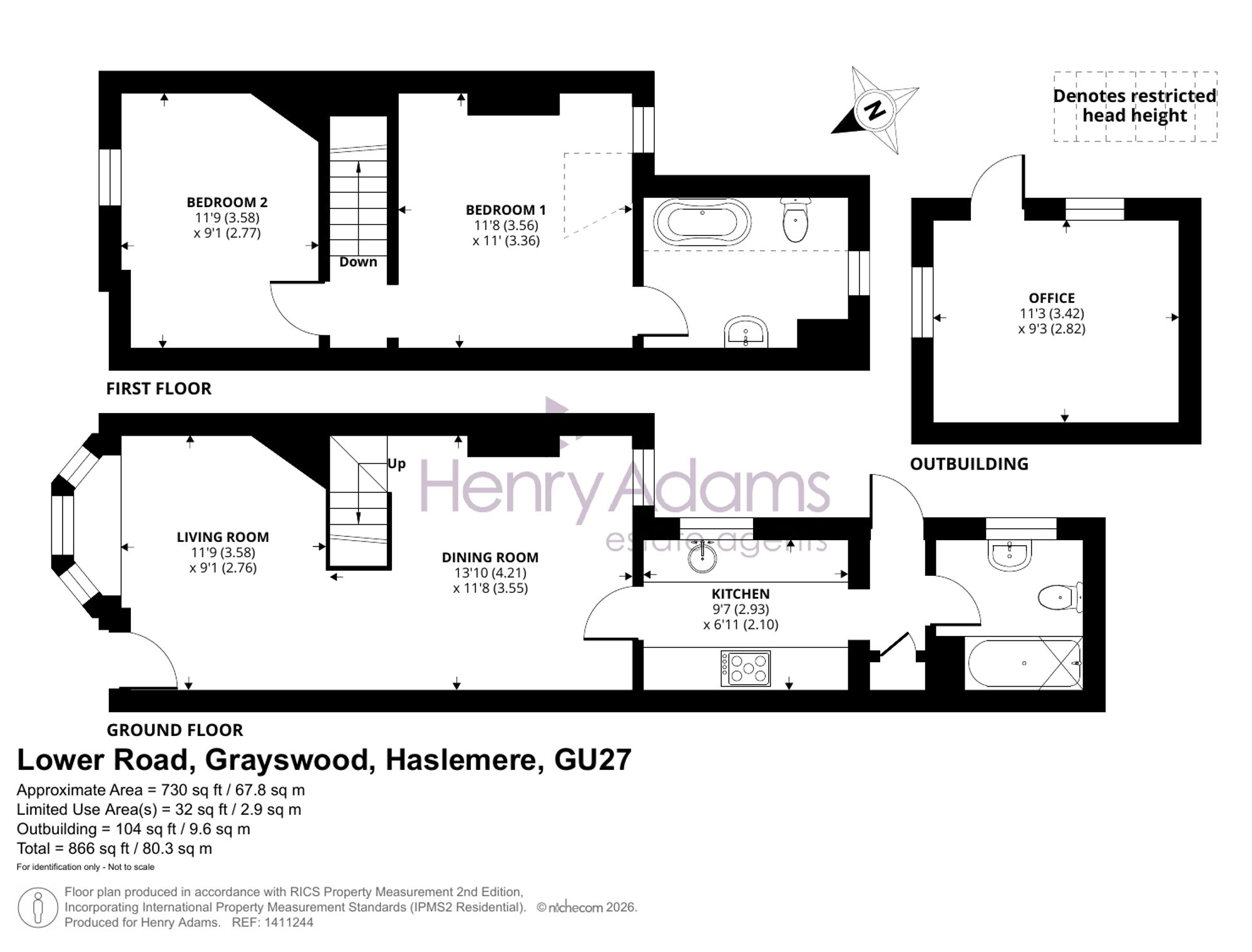 19 Lower Road, Haslemere floorplan