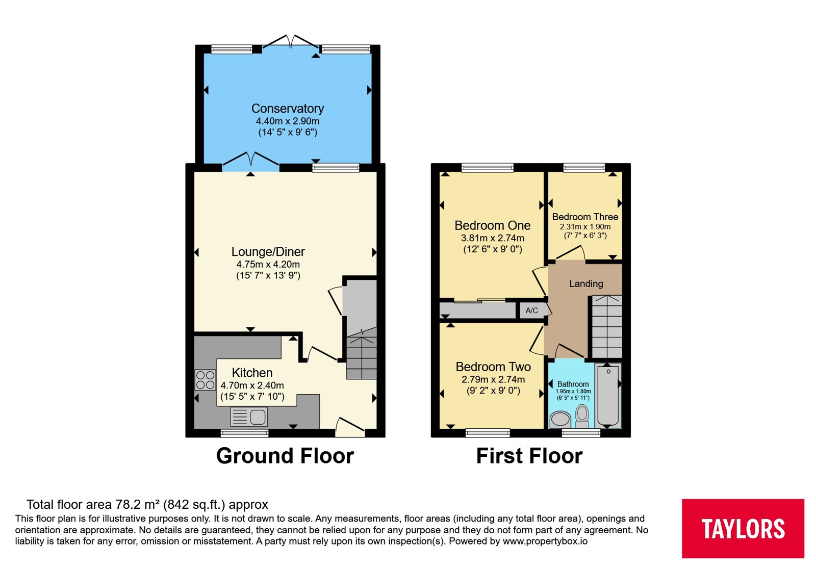 224, Oaktree Crescent, Bristol floorplan