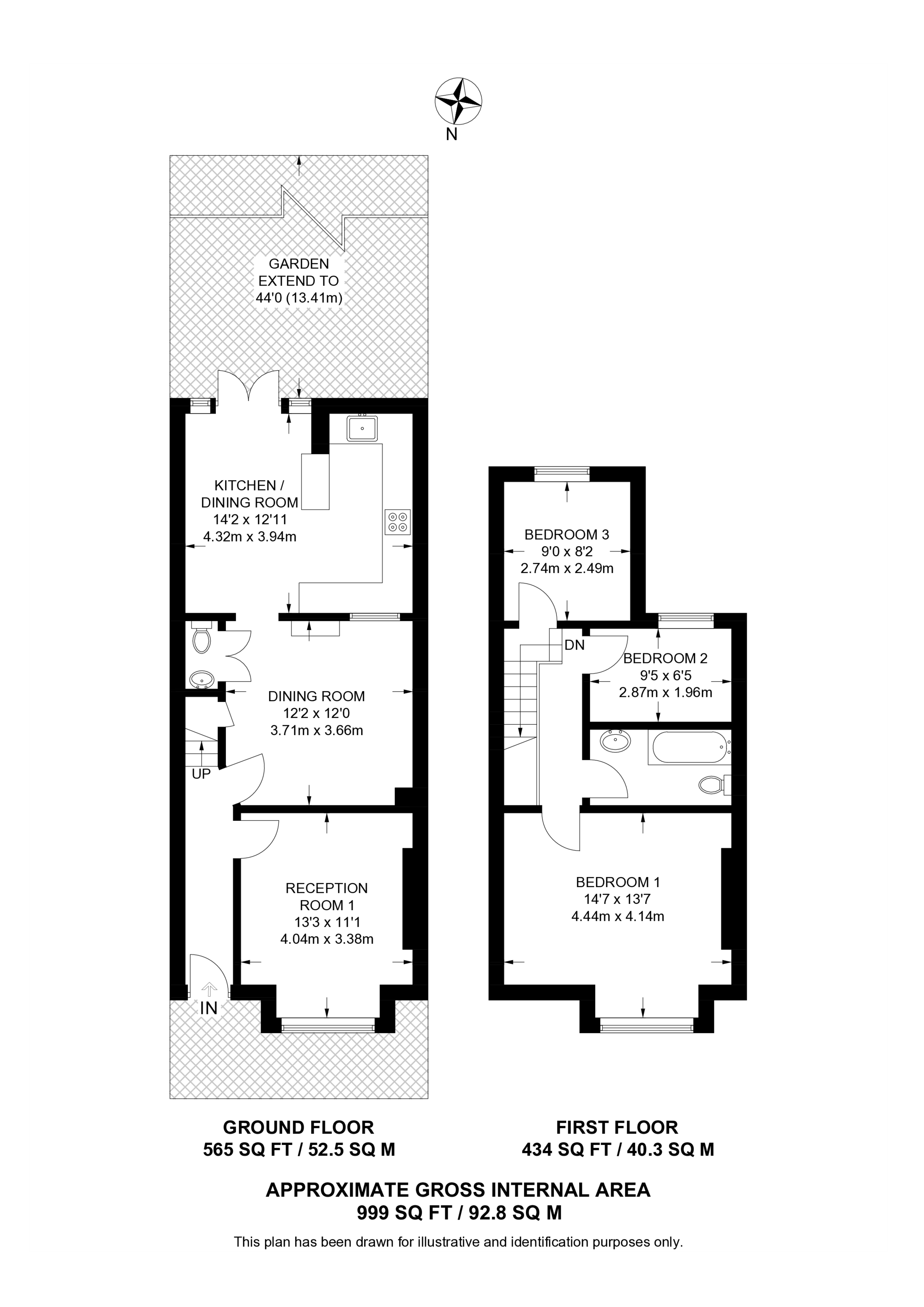 Beresford Road, New Malden floorplan