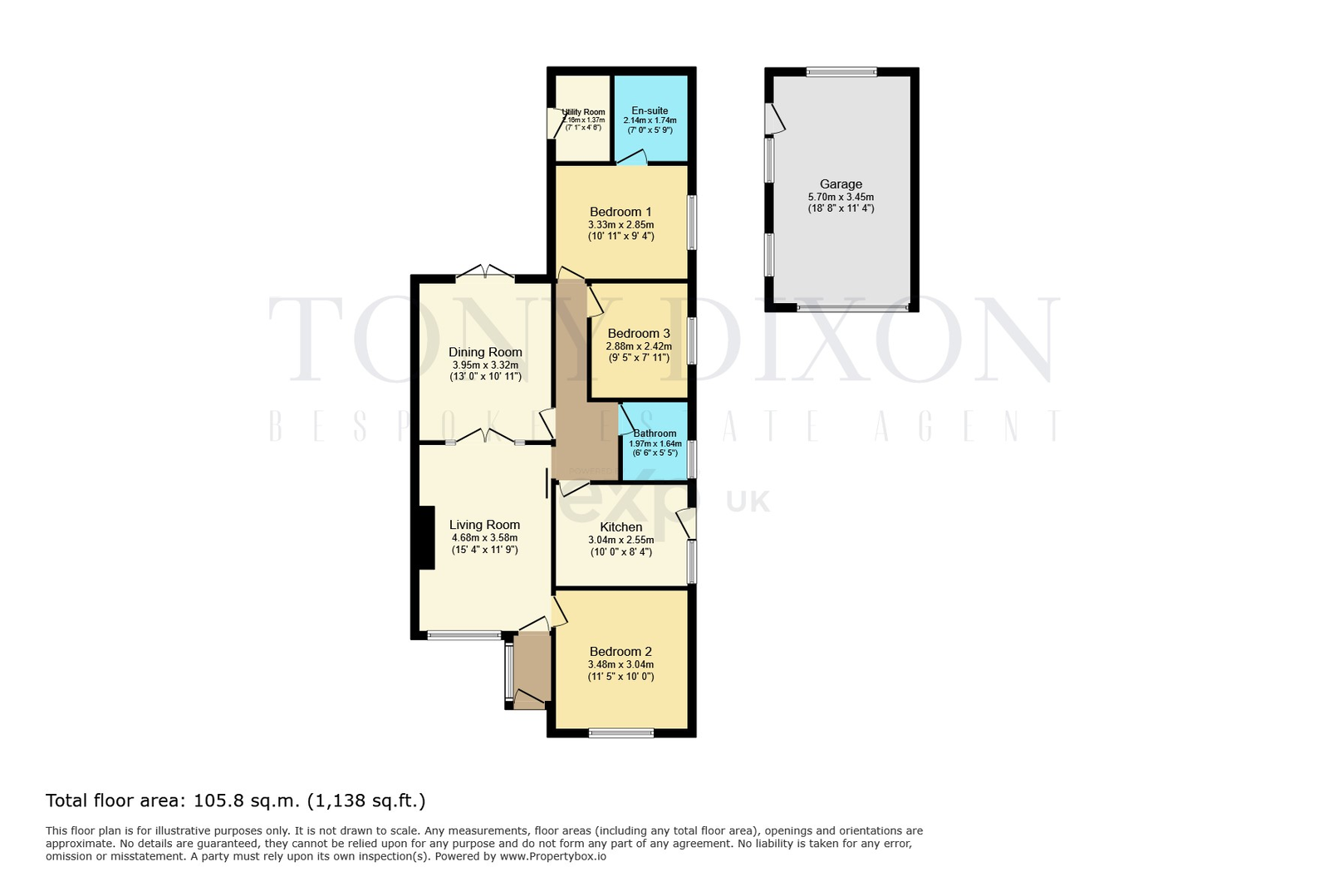 45, Abbey Grove, Chorley floorplan