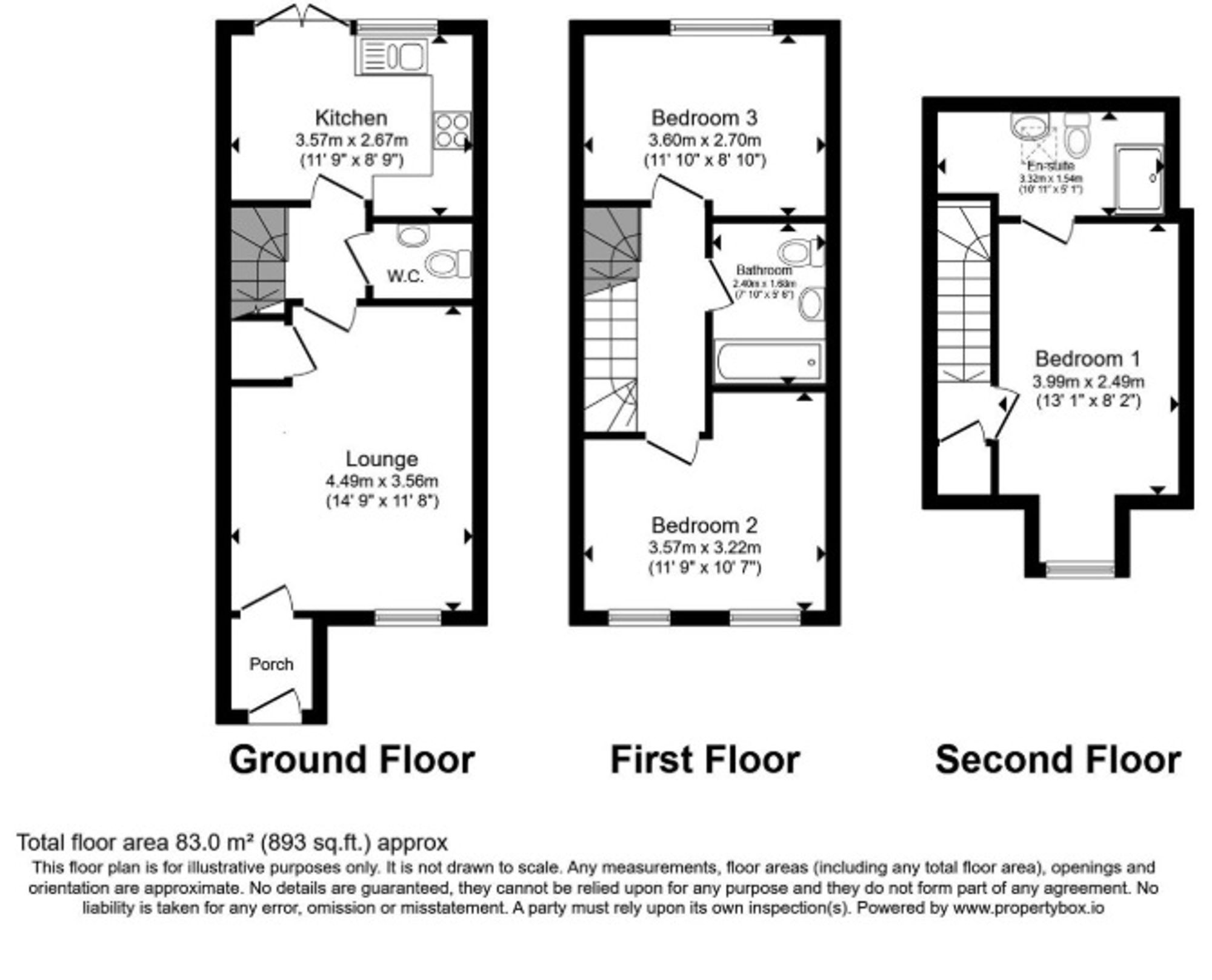 26, Stret Avalennek, Newquay floorplan